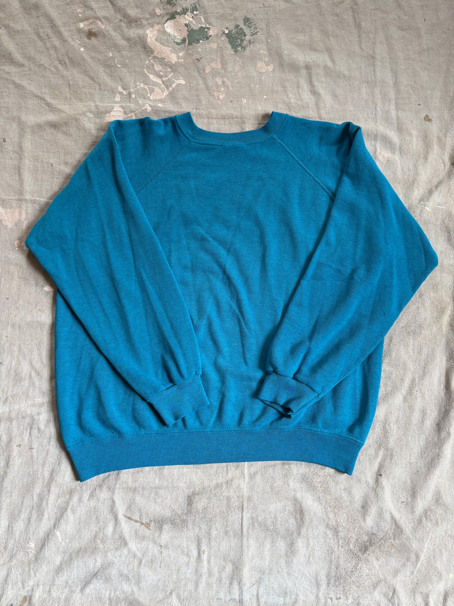 Vintage 80s Kids University Flying Kite Sweatshirt