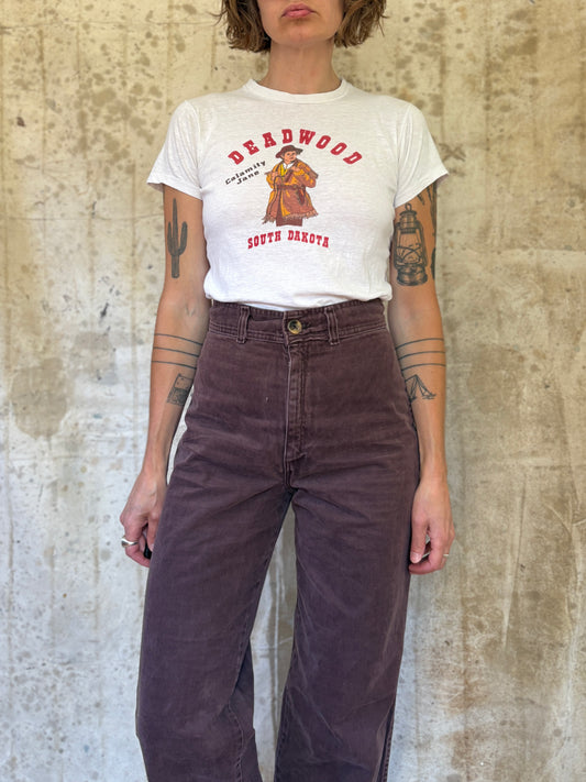 Vintage 60s Deadwood SD Calamity Jane Tee