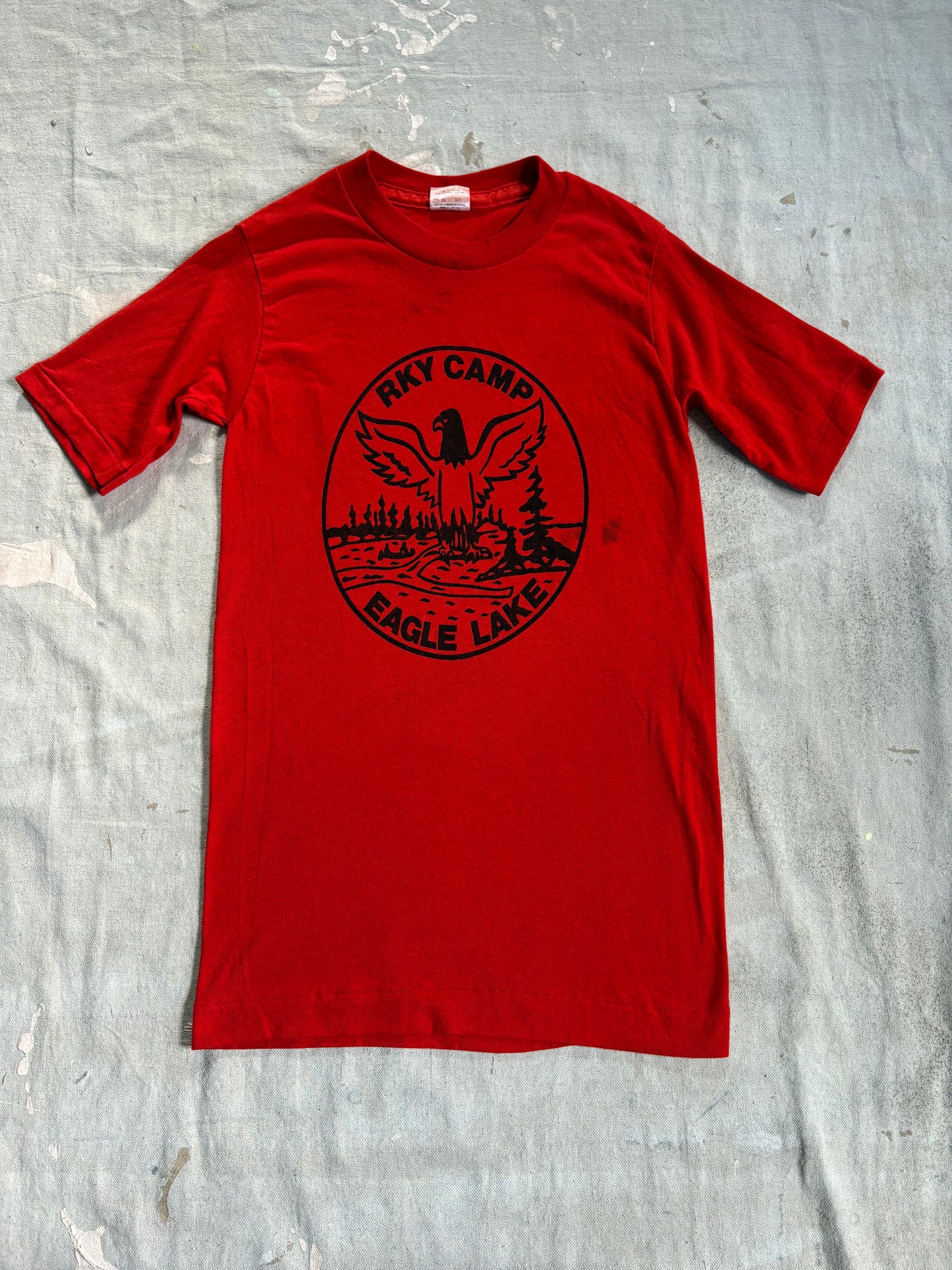 Vintage 80s RKY Camp Eagle Lake Tee