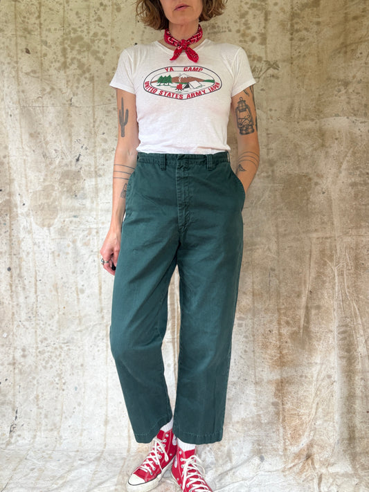 Vintage 60s/70s BSA Boy Scouts Evergreen Slacks