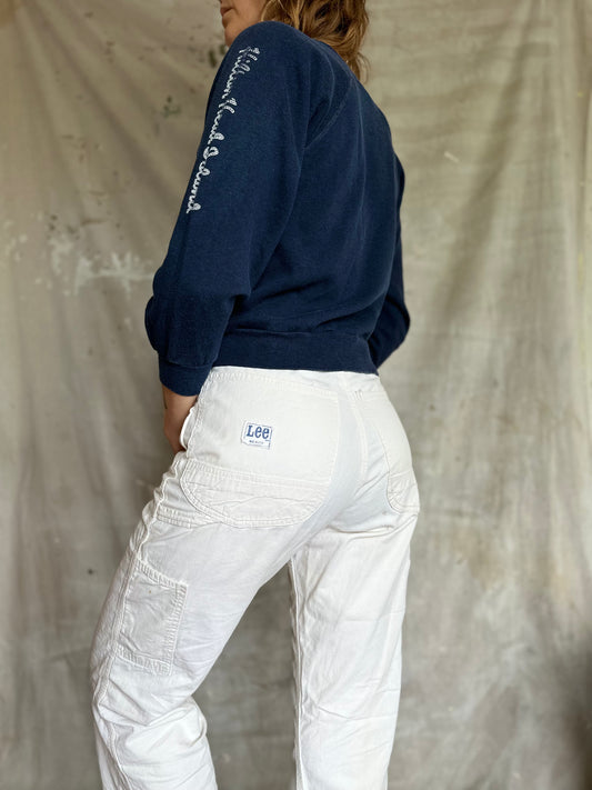 70s/80s Lee Ecru Painter Pants