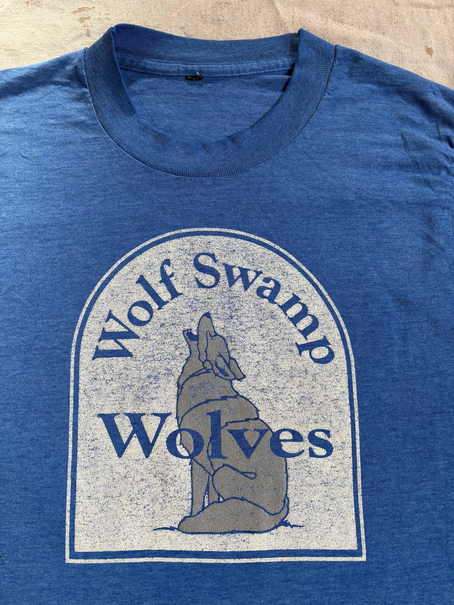 80s Wolf Swamp Wolves Tee