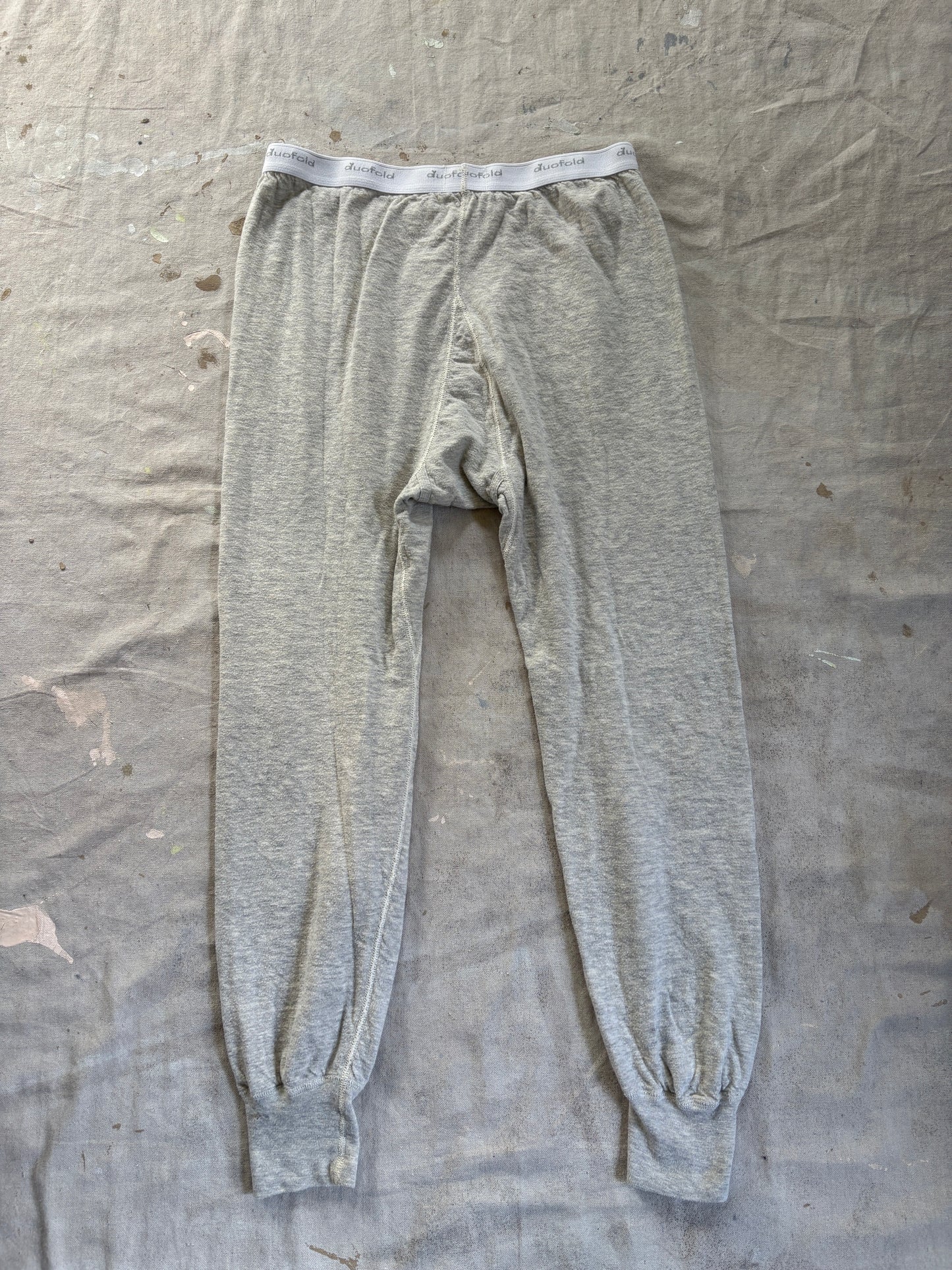 90s Duofold Heather Gray Long John’s Set