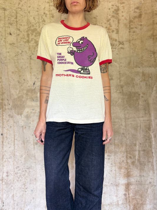 80s Mother’s Cookies The Great Purple Cookie Eater Tee
