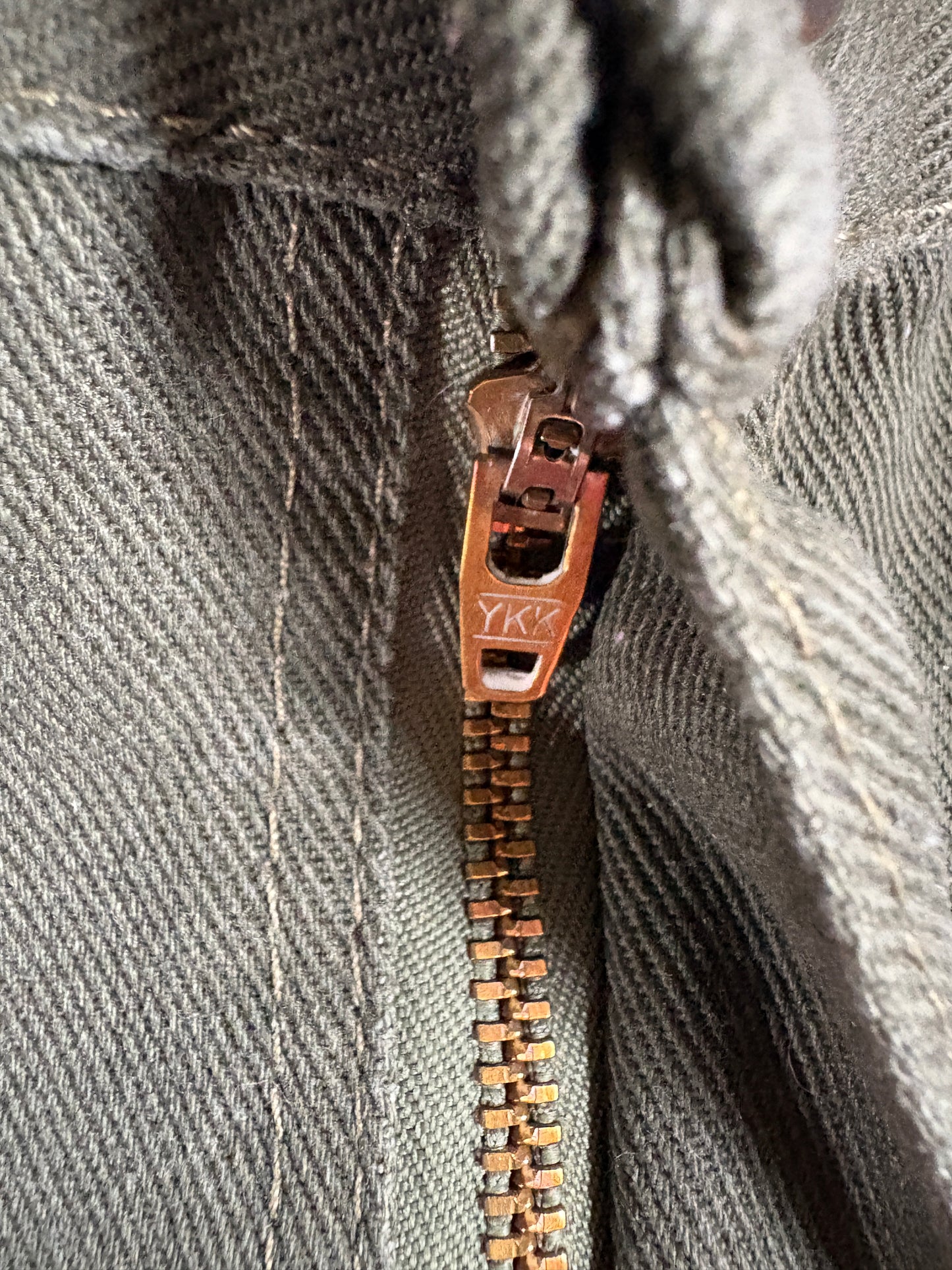 Vintage 80s Olive Green Jeans