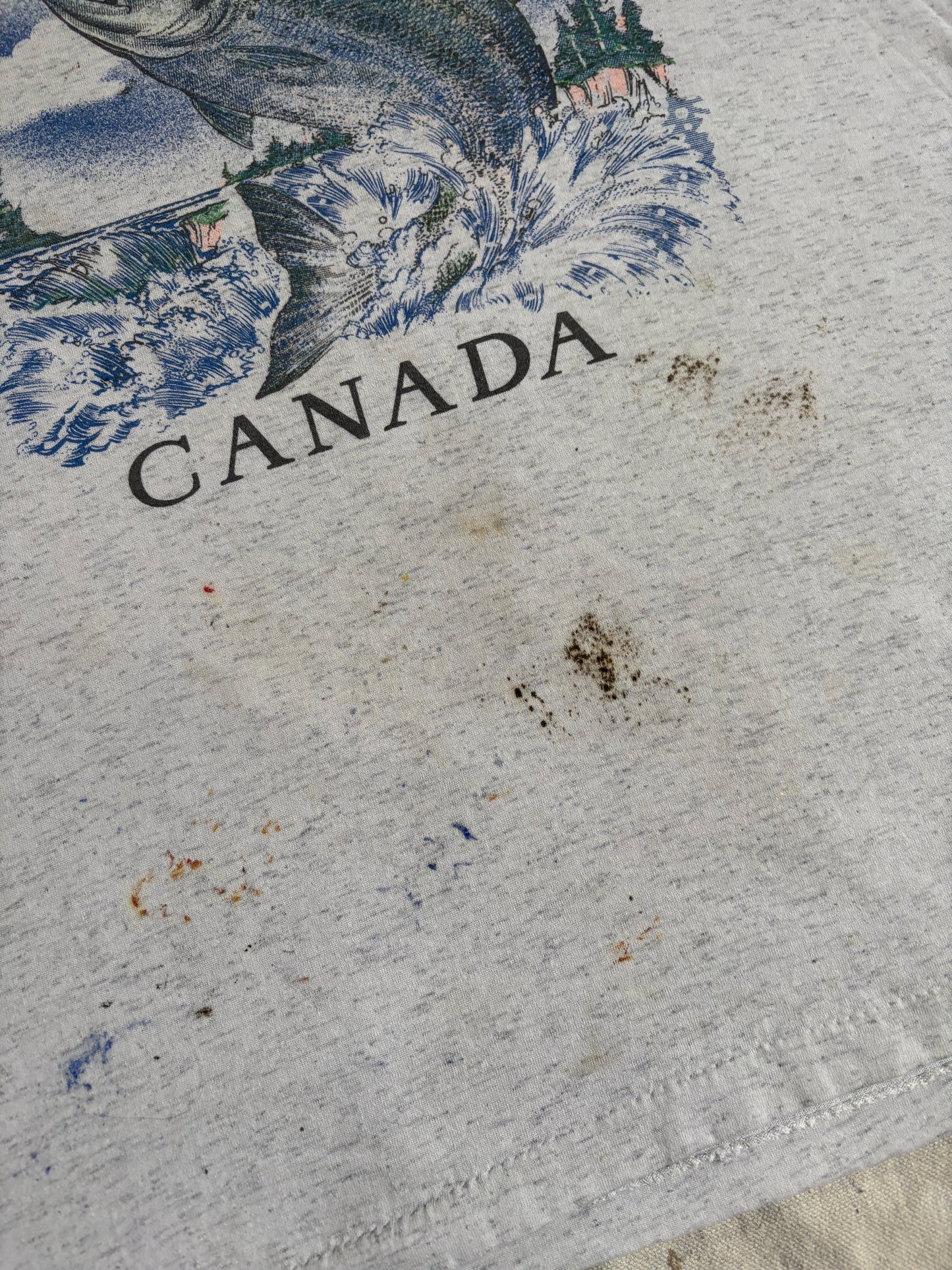 80s Marble Mountain Canada Fish Tee