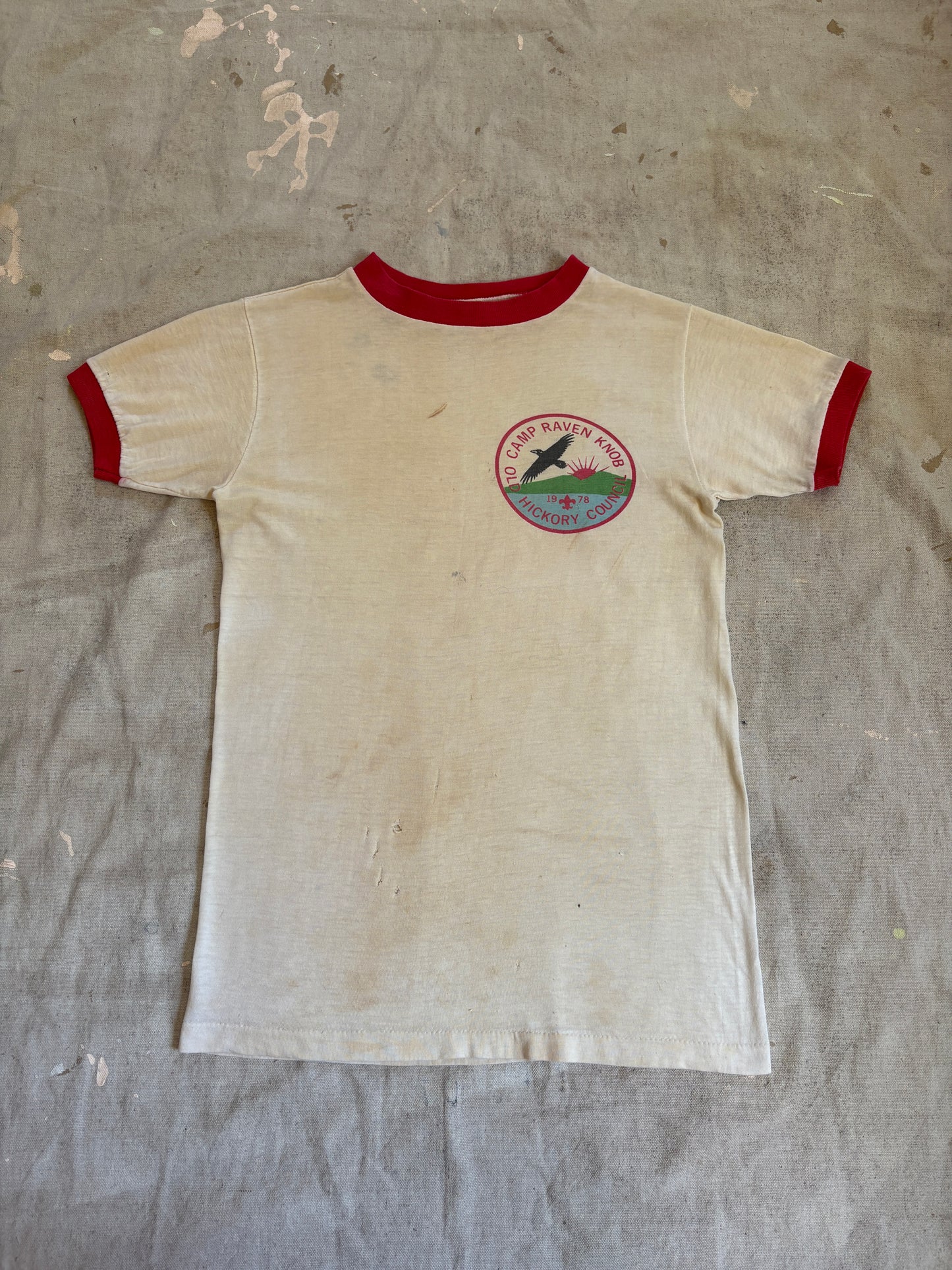 70s Camp Raven Knob Old Hickory Council BSA Tee