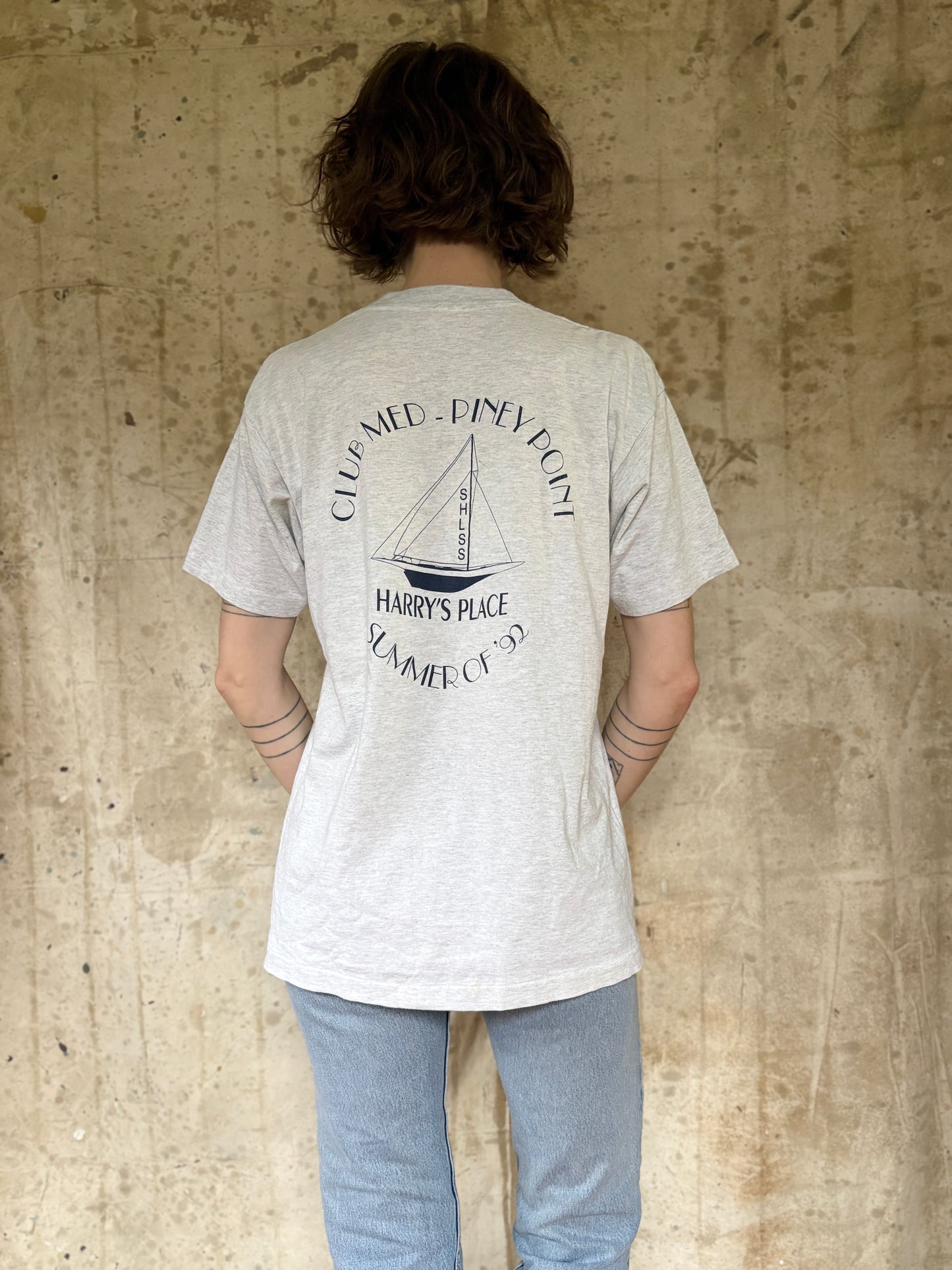 90s Club Med Piney Point Harry’s Place Tee
