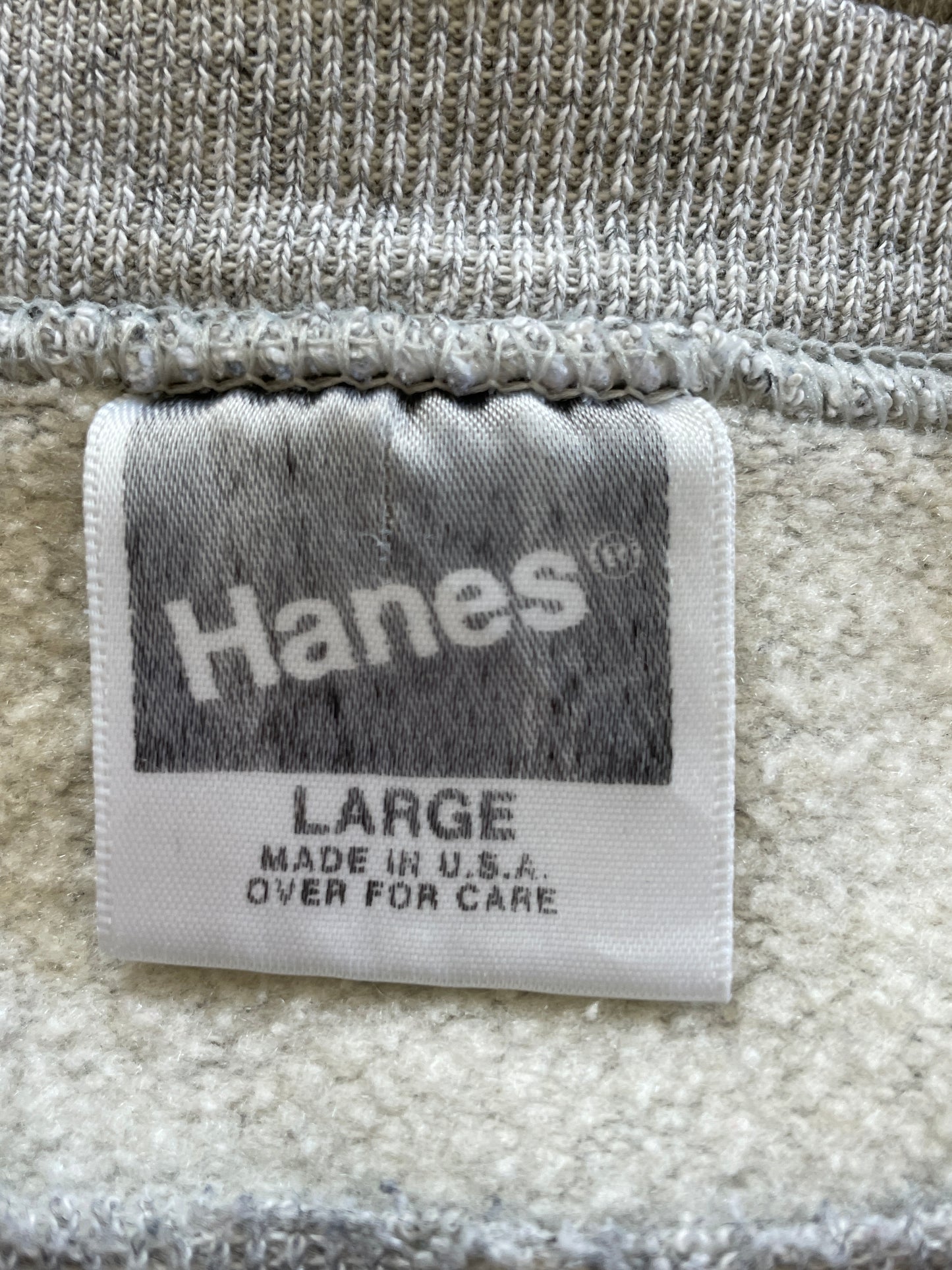 80s Blank Heather Grey Sweatshirt