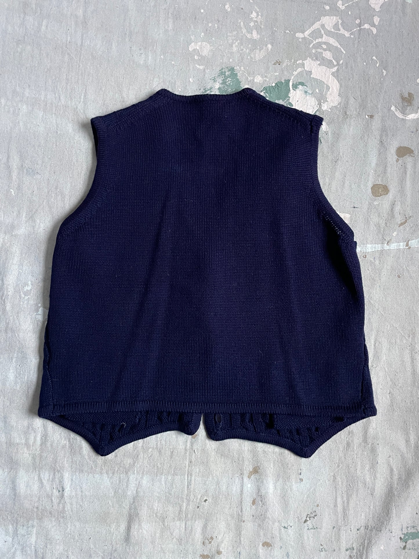 70s Wool Vest