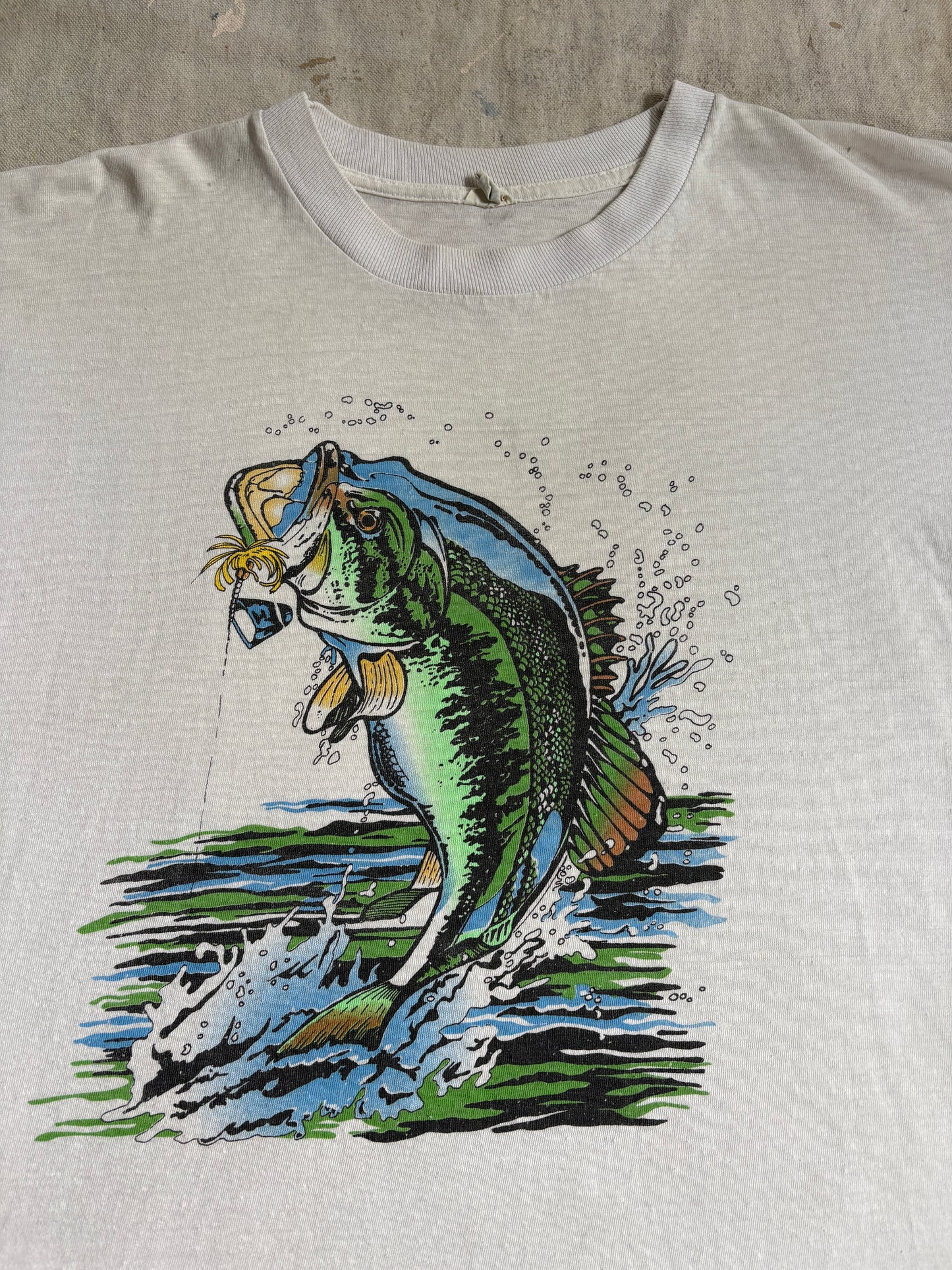 Vintage 80s Fish Out Of Water Tee