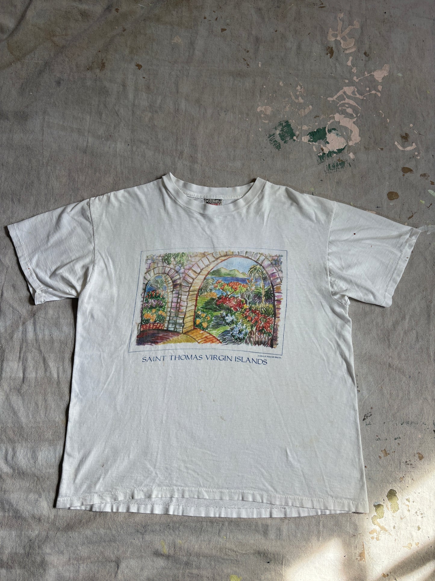 Vintage 90s Saint Thomas Virgin Islands Tee