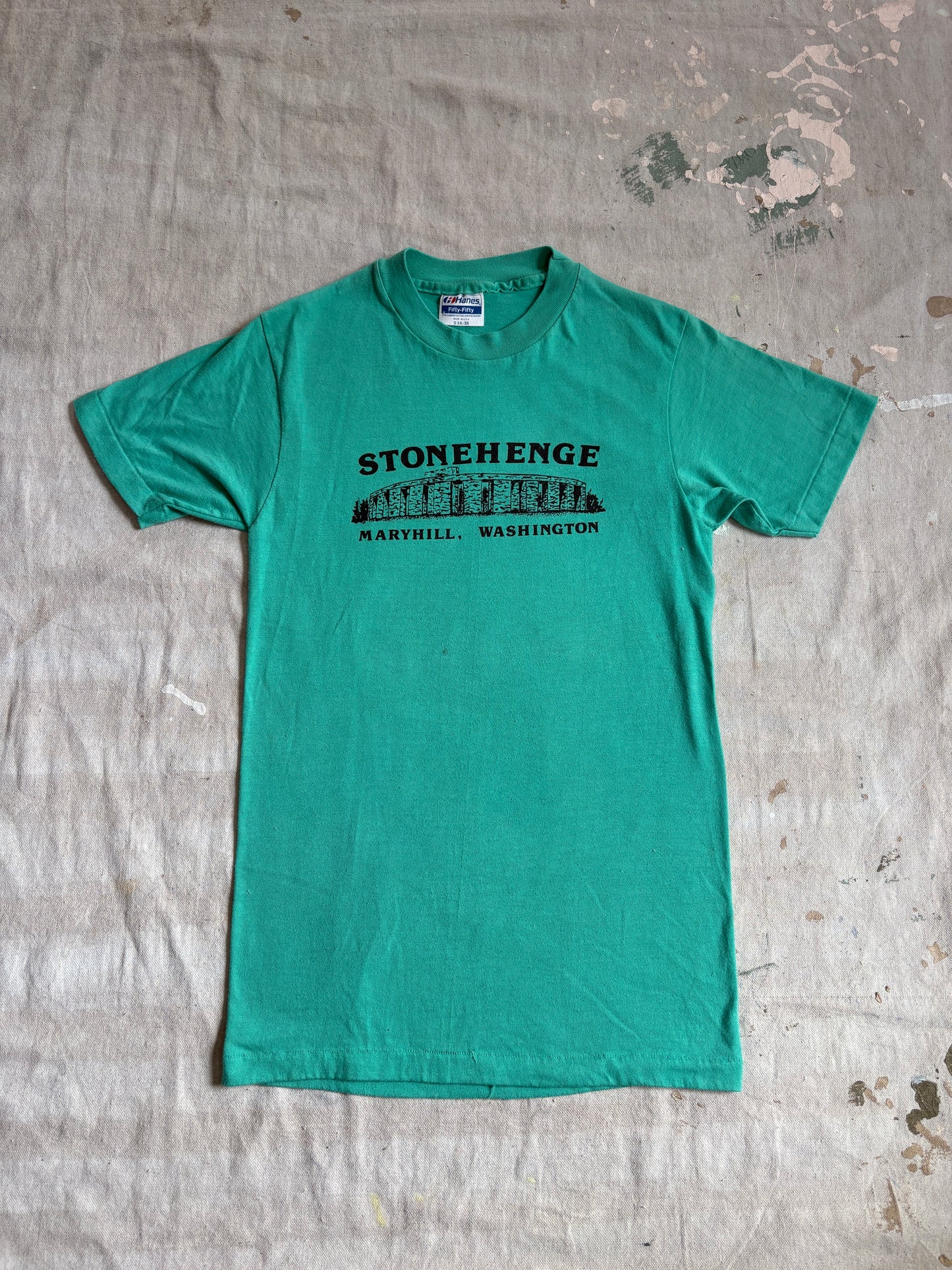 Vintage 80s Stonehenge Maryhill, Washington Tee