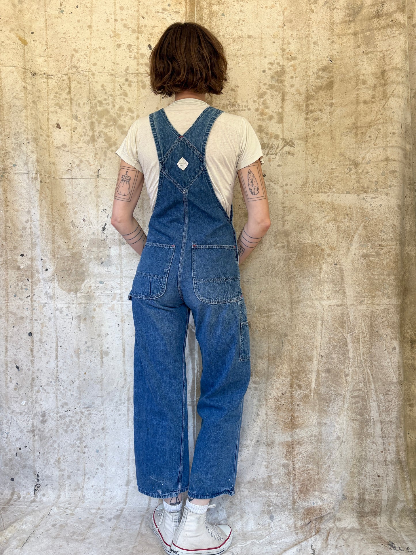Vintage 80s Big Mac Denim Overalls