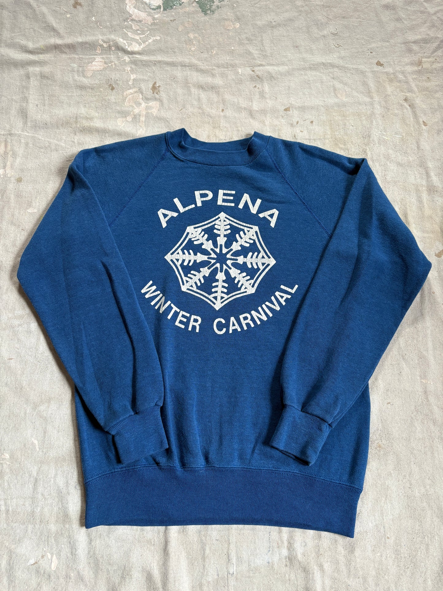 Vintage 80s Alpena Michigan Winter Carnival Sweatshirt
