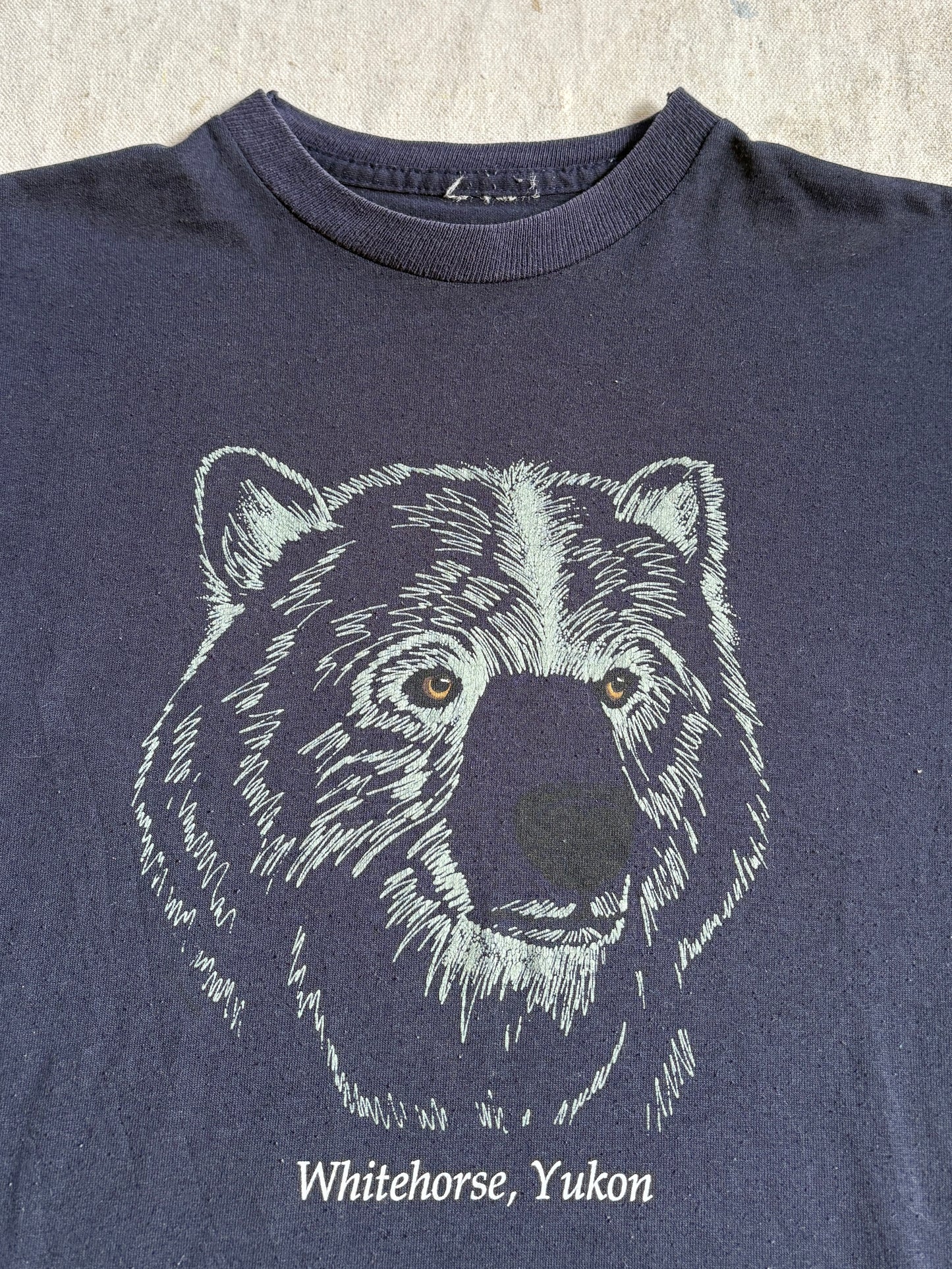 Vintage 90s Whitehorse Yukon Grizzly Bear Tee