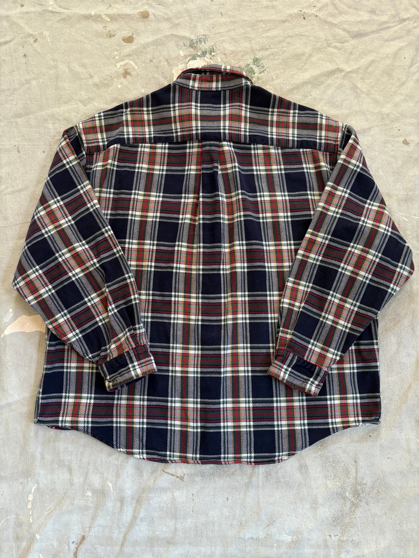 Vintage 90s Eddie Bauer Cotton Flannel Shirt