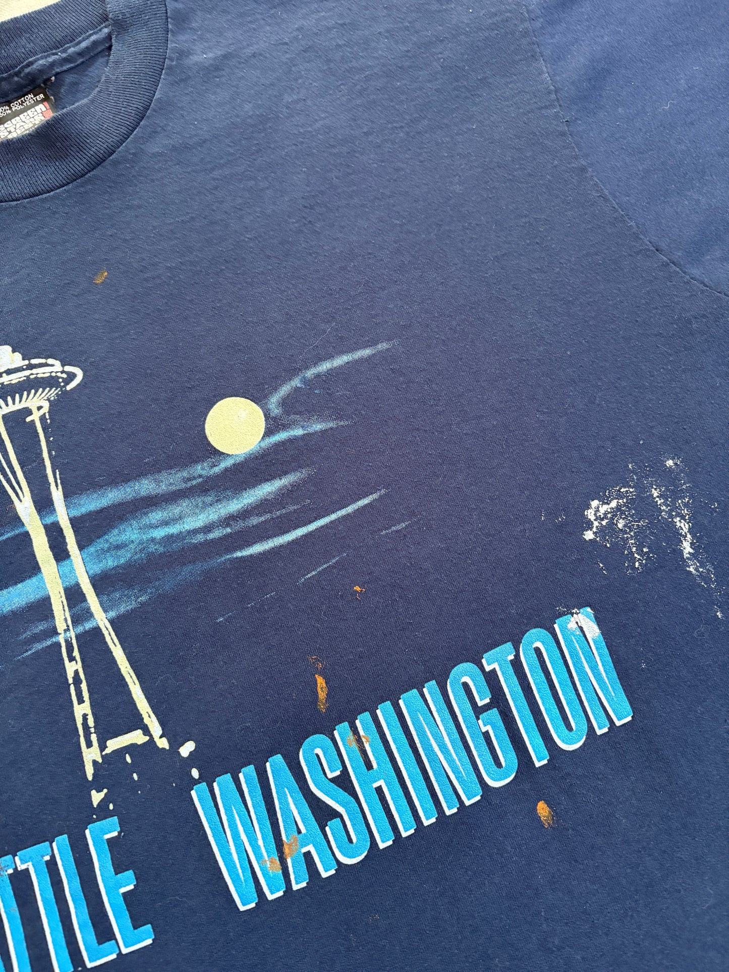 Vintage 80s Seattle Washington Space Needle Tee