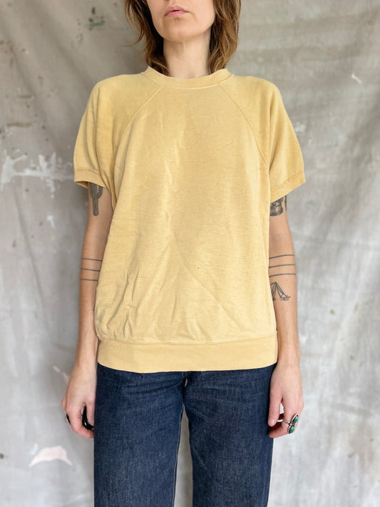 70s/80s Blank Yellow Sweatshirt