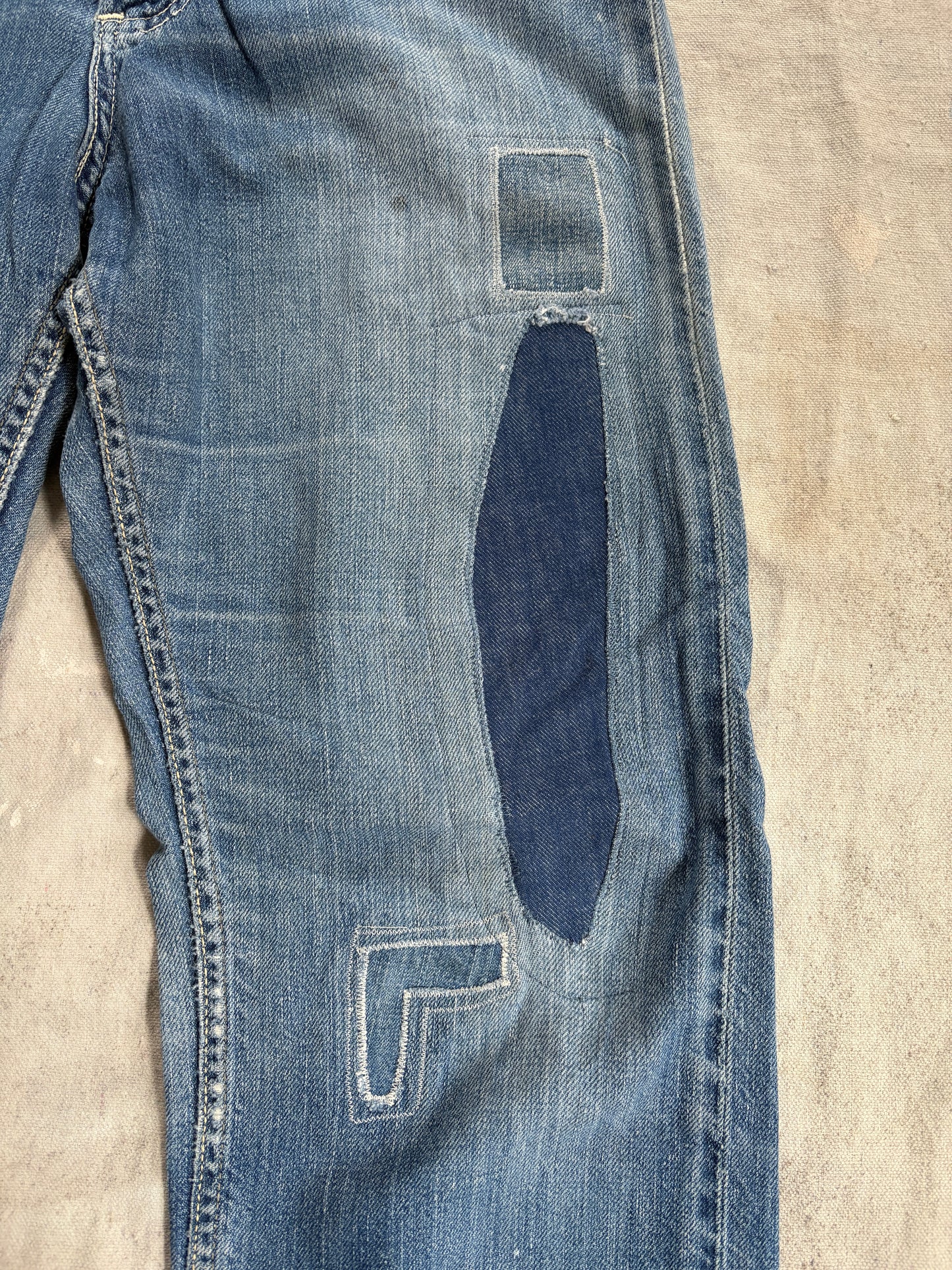 Vintage 50s Half Selvedge Lee Jeans