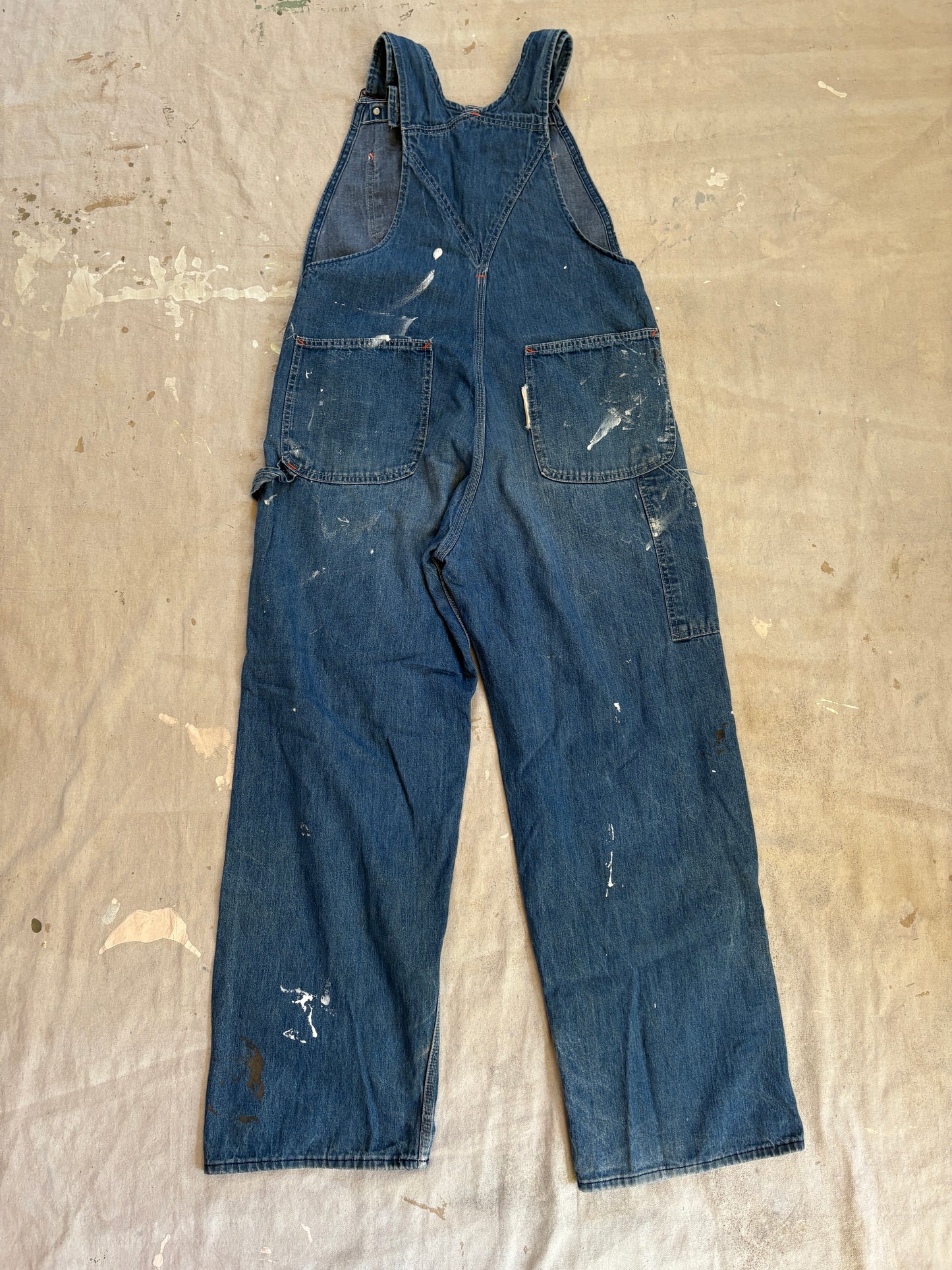 80s Sears Painted Overalls