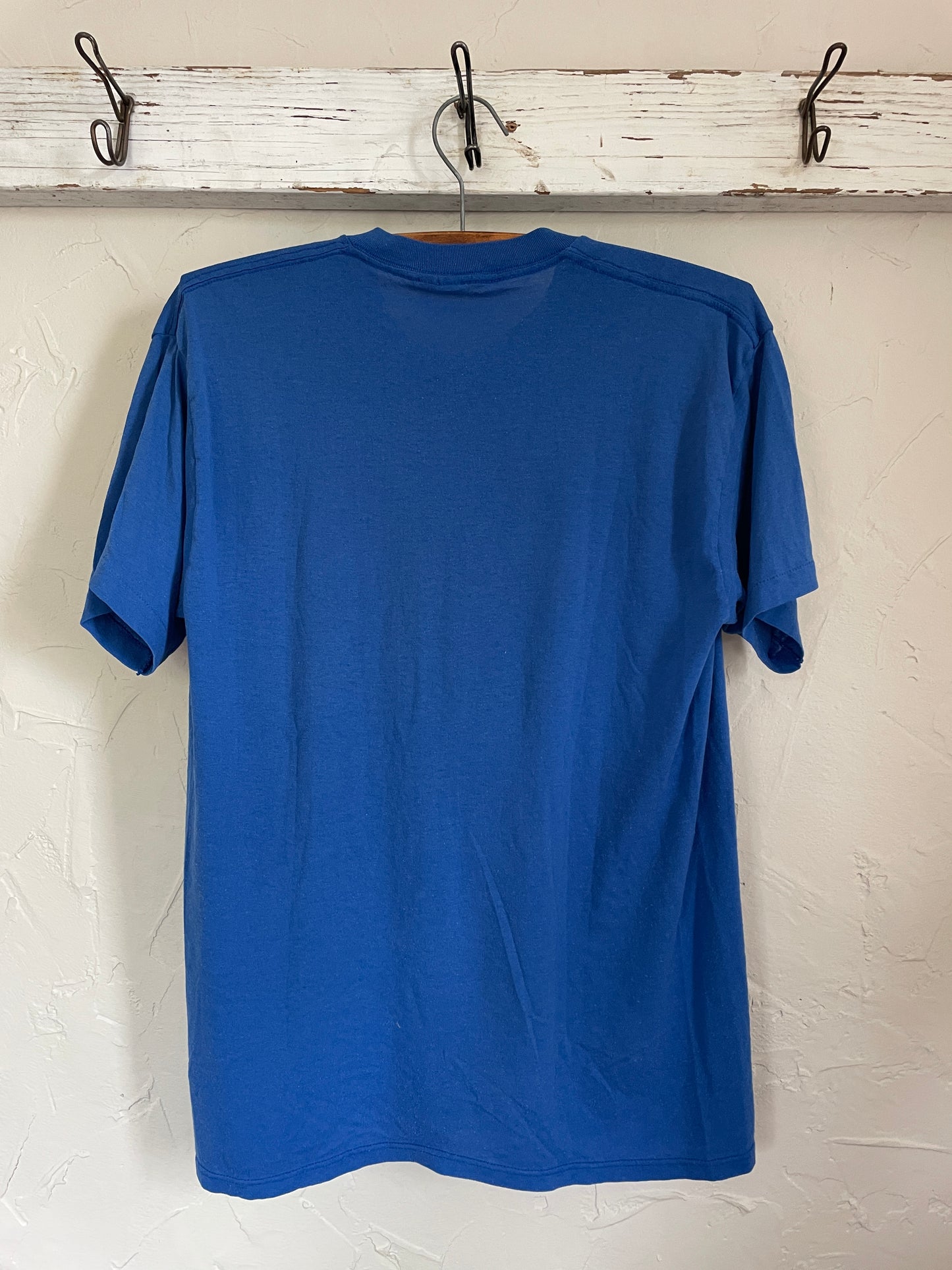 80s Blank Blue Pocket Tee