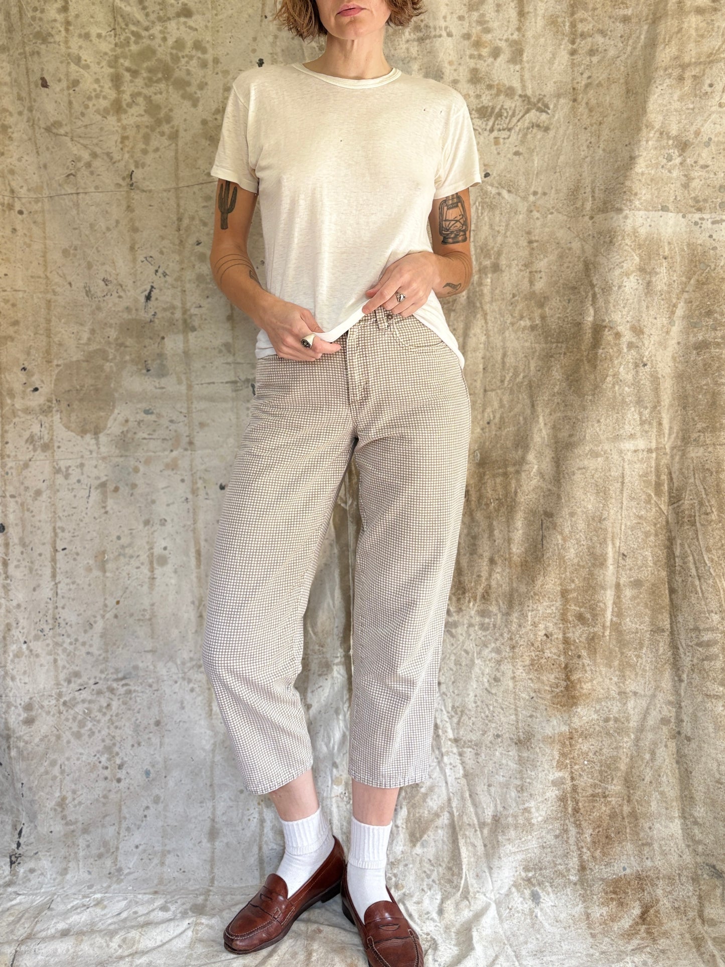 Vintage 90s Palmetto’s Gingham Pants