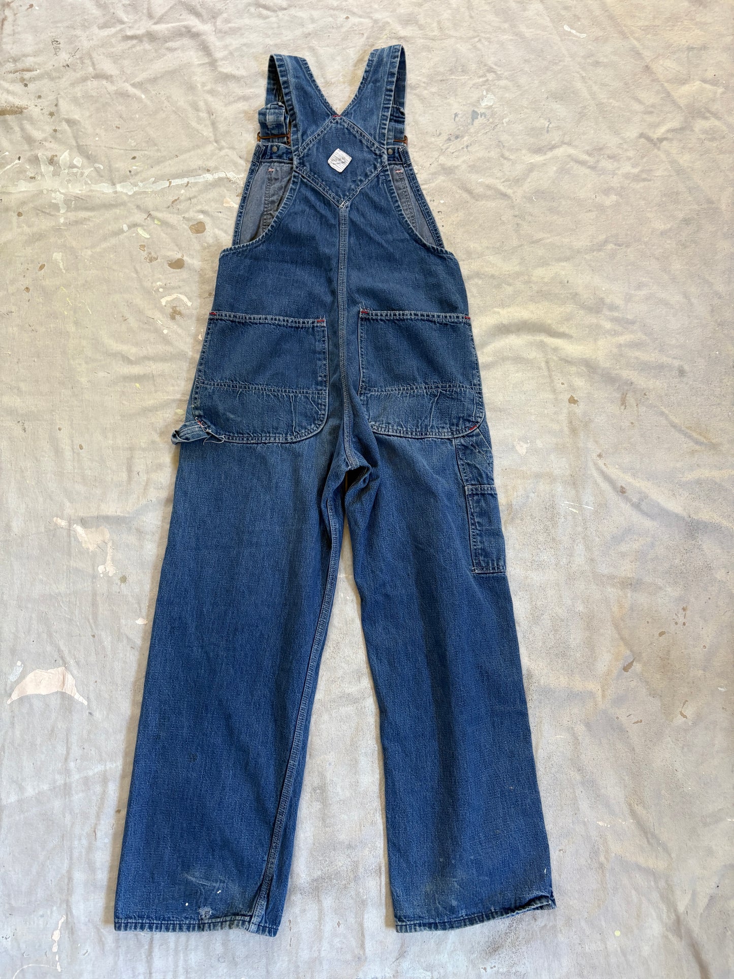 Vintage 80s Big Mac Denim Overalls