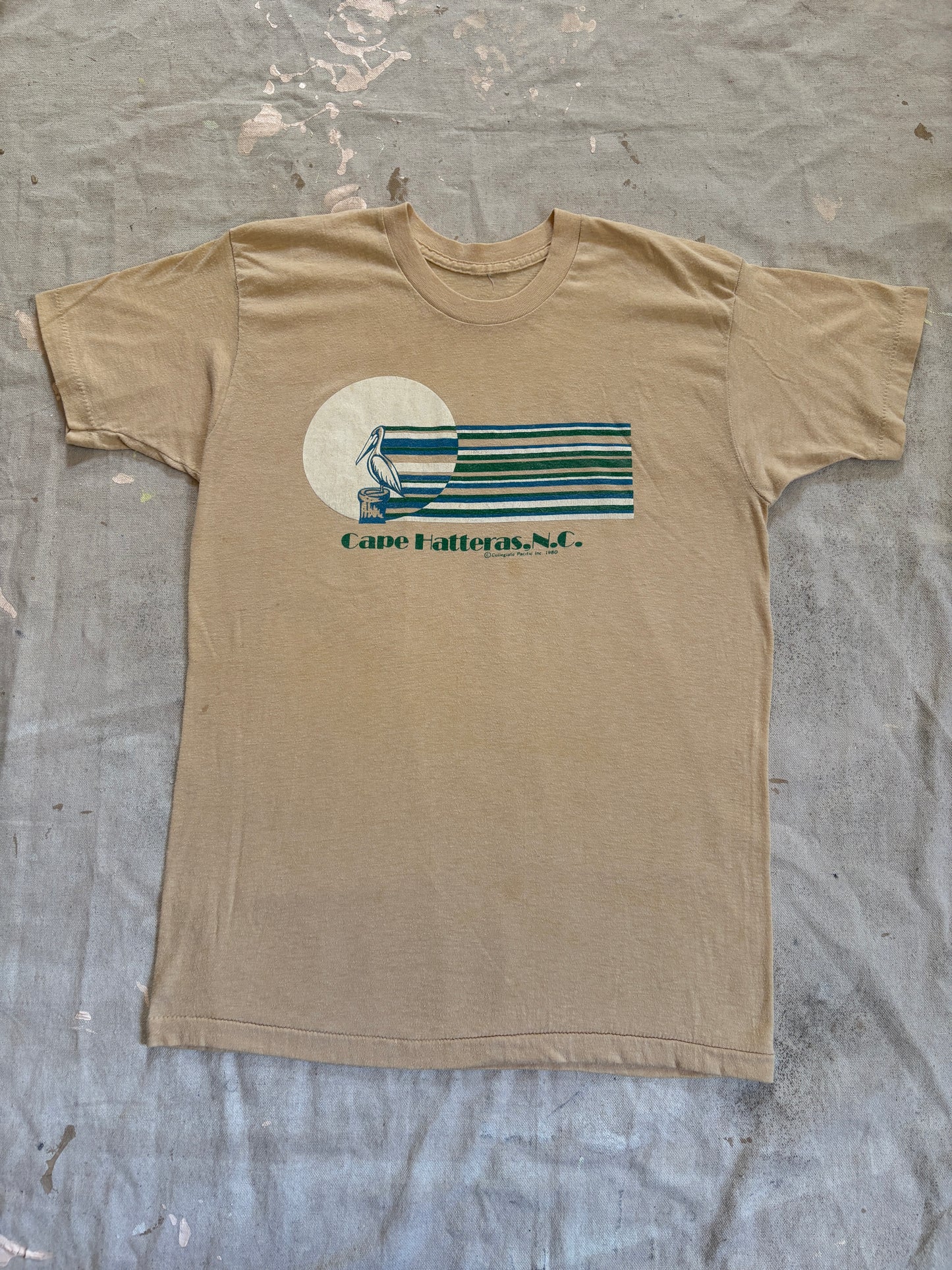 80s Cape Hatteras North Carolina Pelican Tee