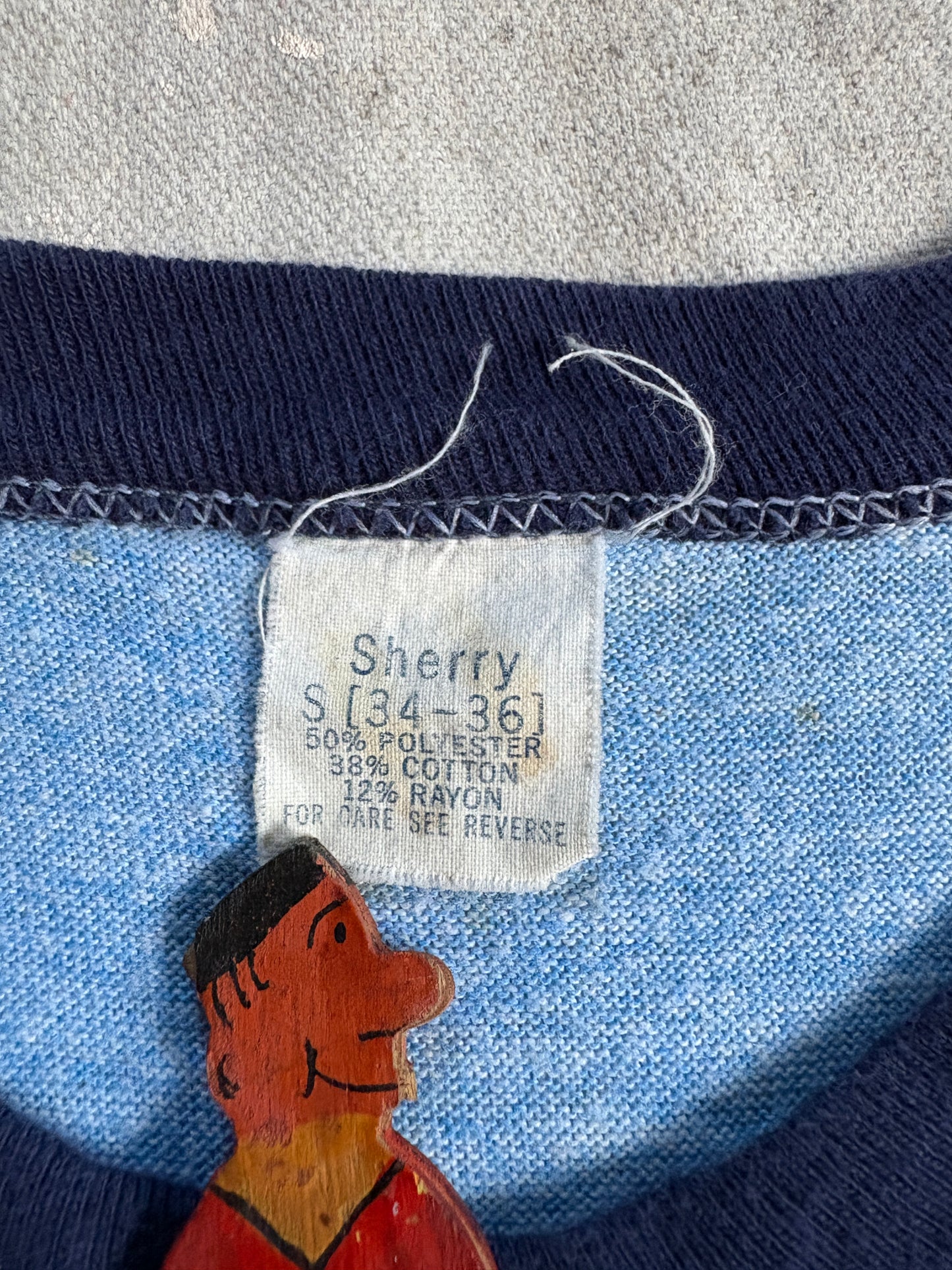 Vintage 70s/80s Singer Island Florida Ringer Tee