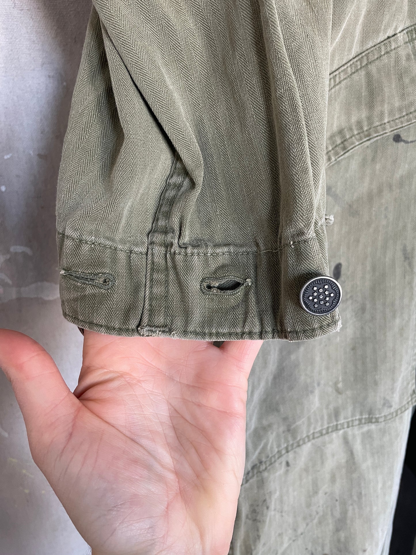 50s HBT 13 Star Military Coveralls