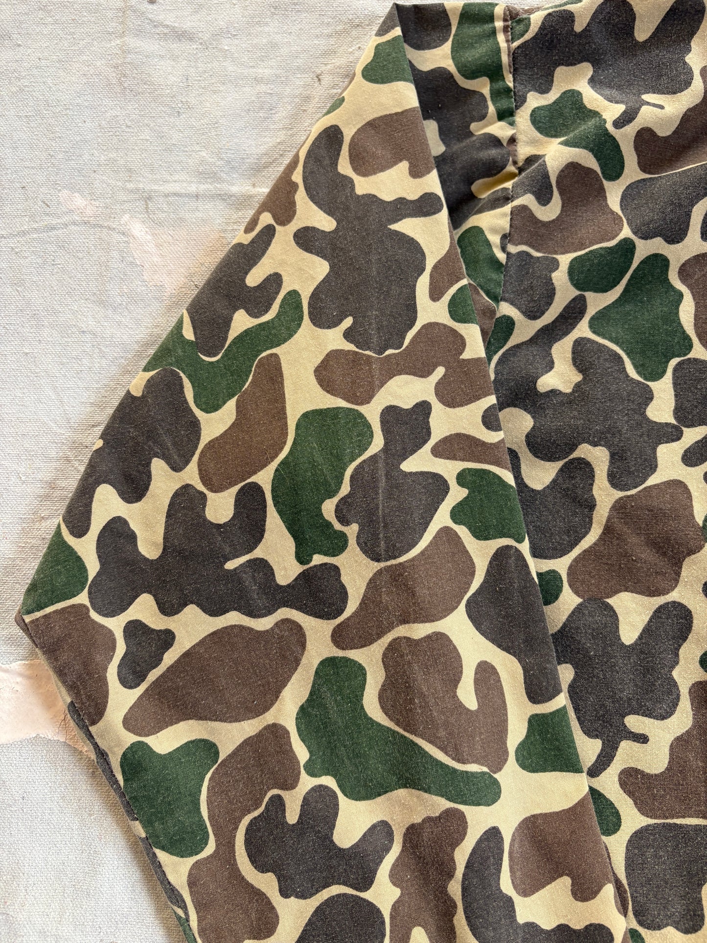 Vintage 80s SafTbak Duck Camo Coat