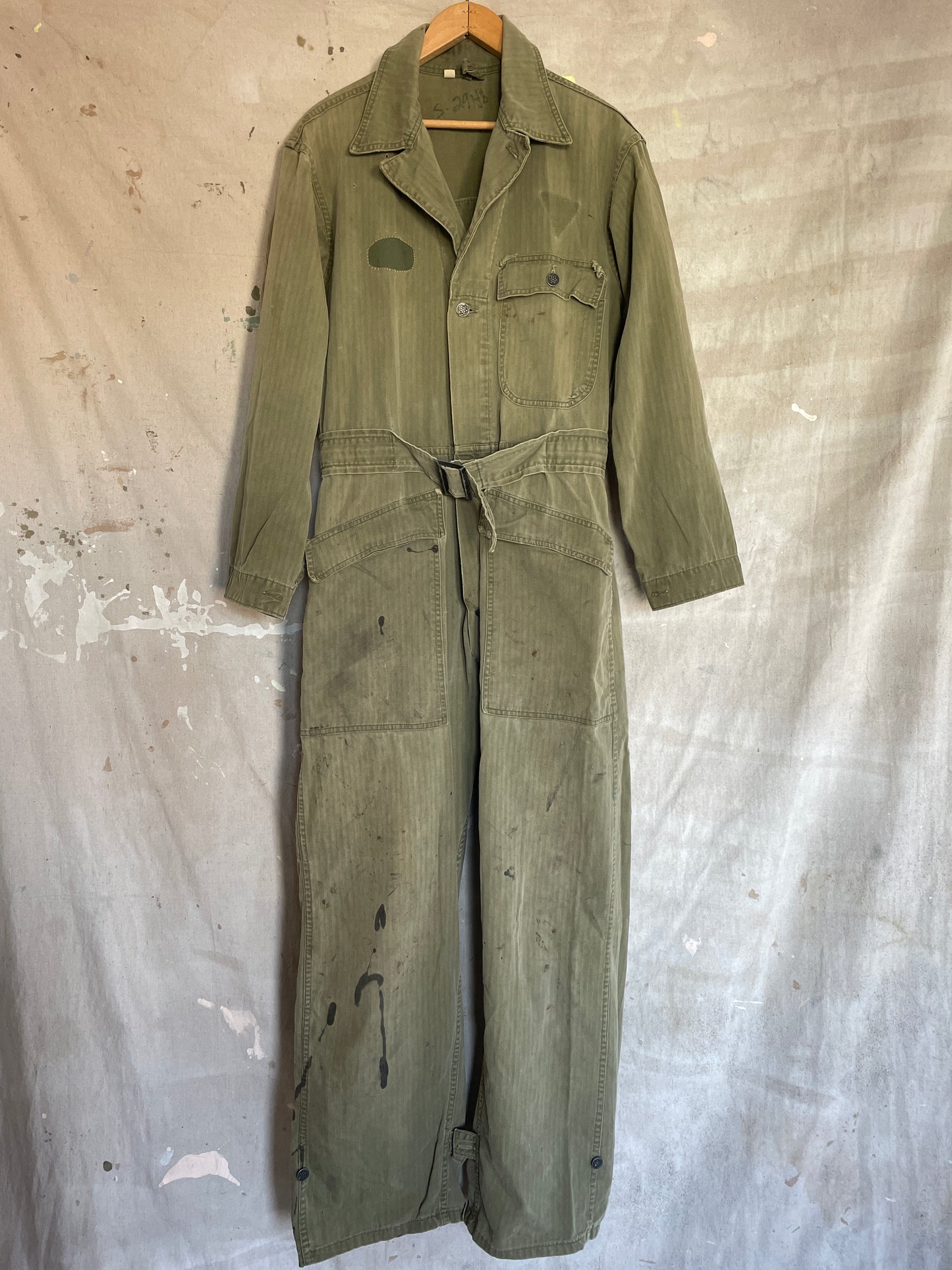 50s HBT 13 Star Military Coveralls