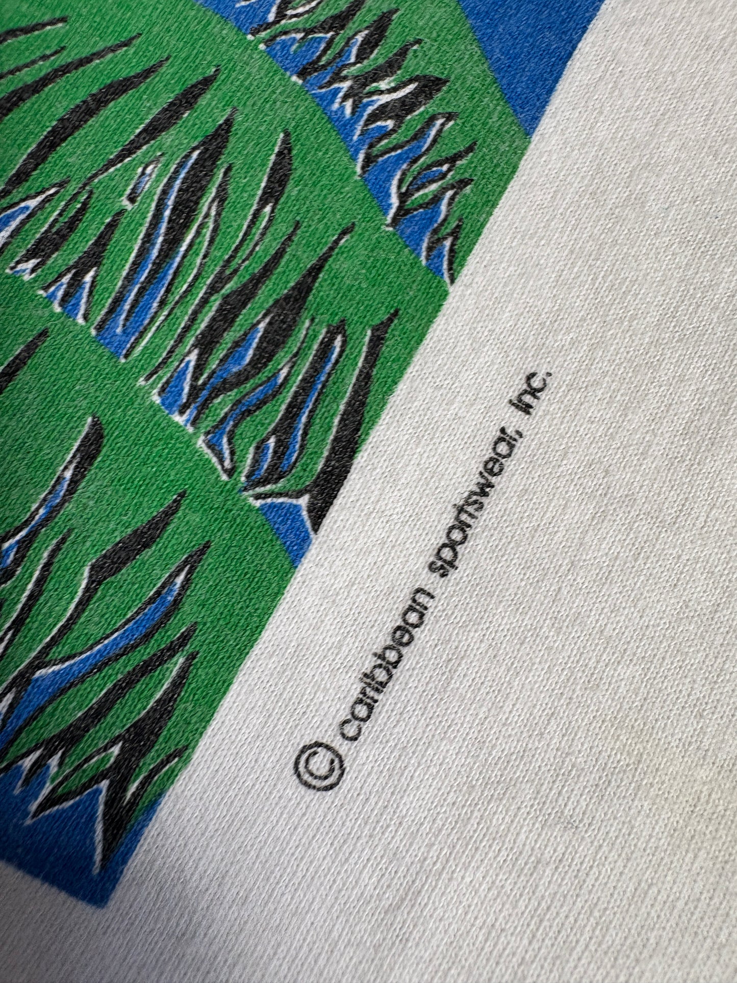 Vintage 80s Nevis WI Island Harbor Tee