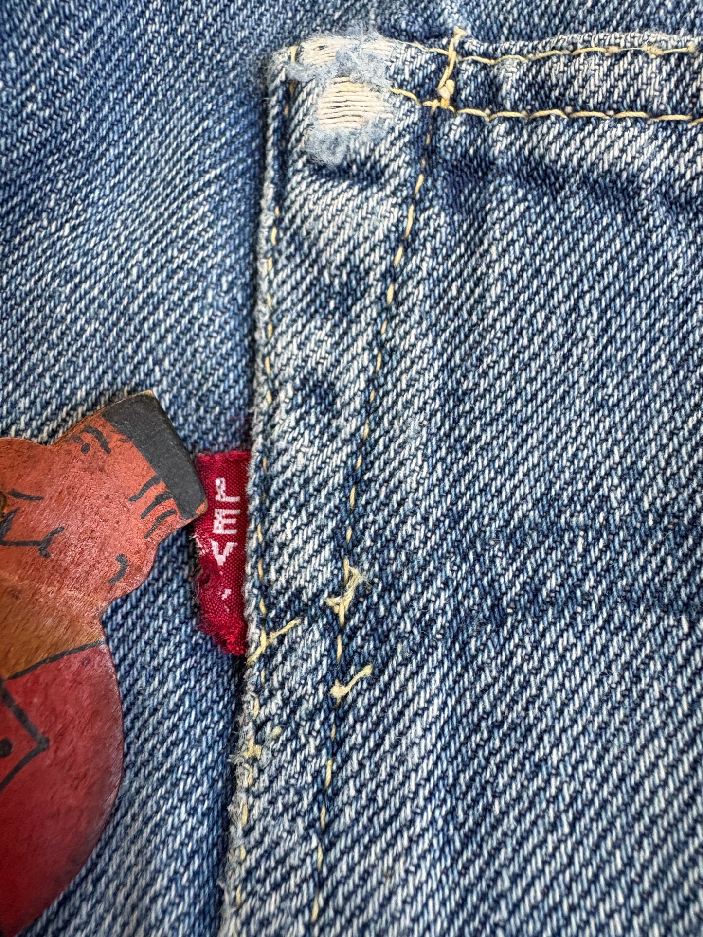 Vintage 50s Levi’s 701 Cut Off Jean Shorts