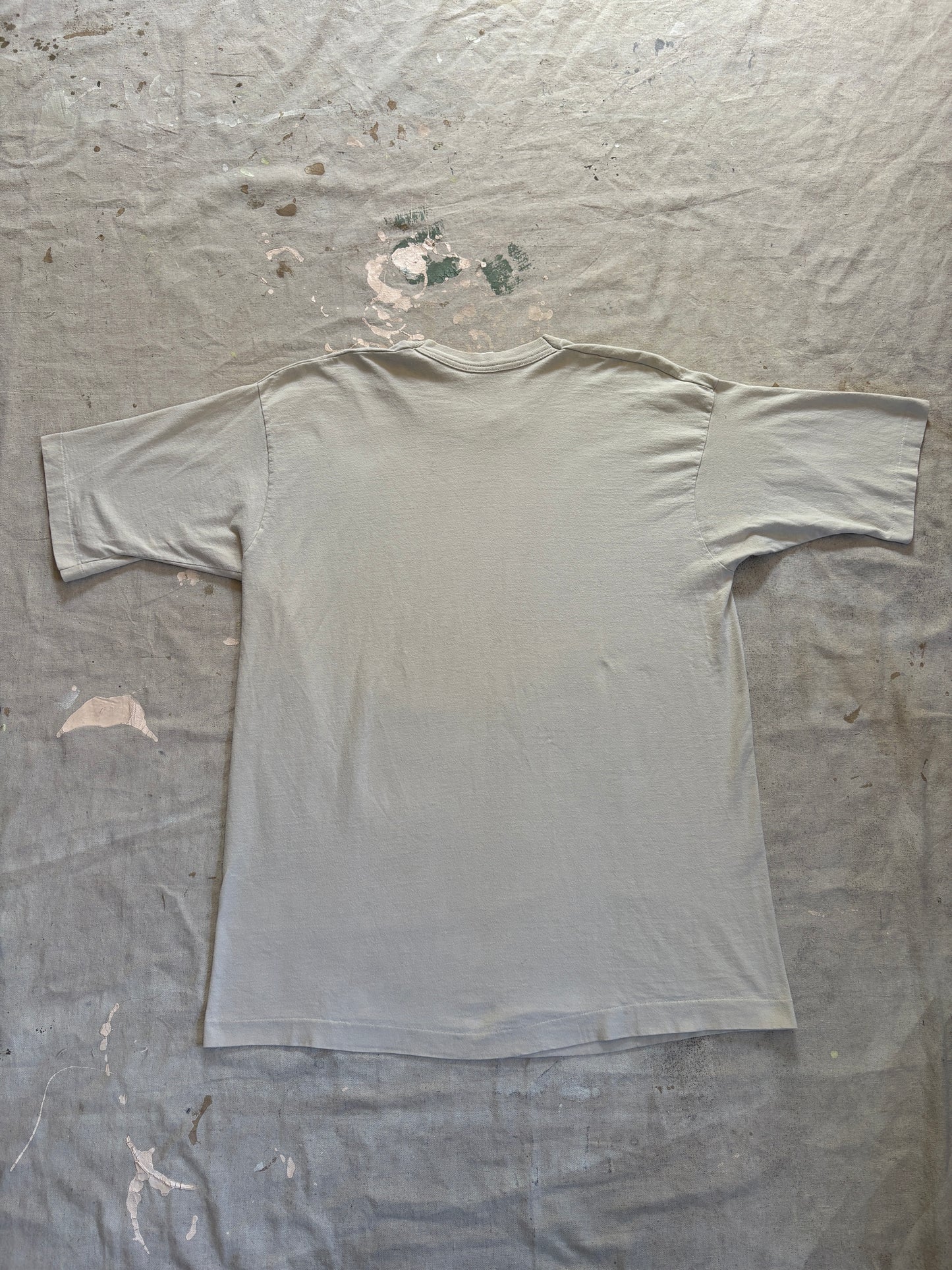 Vintage 90s Blank Pale Tan Tee