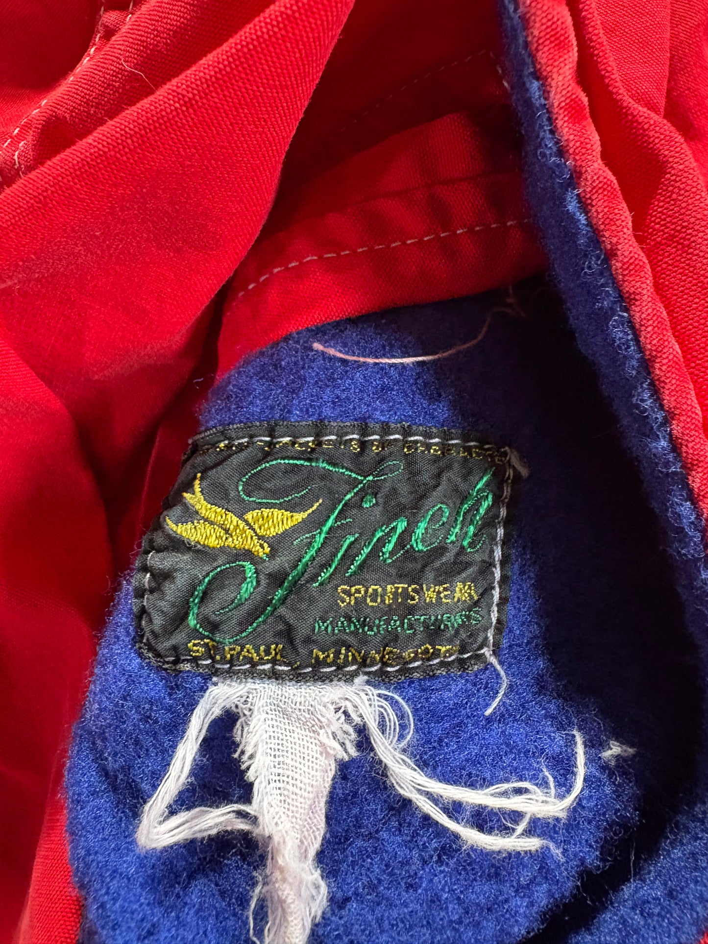 50s Red Hooded Coat