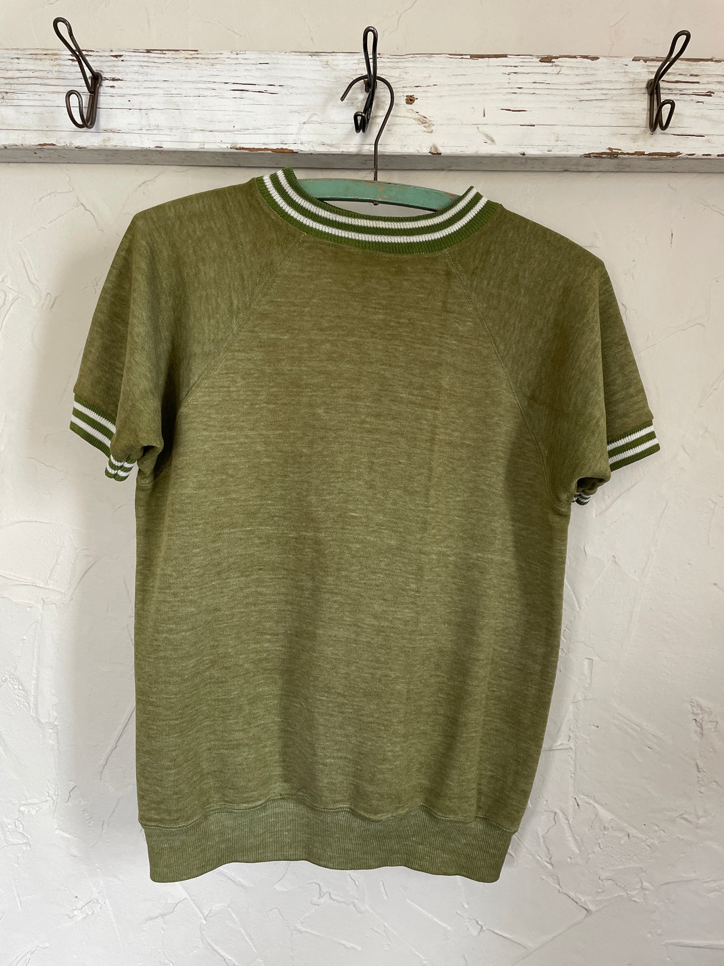 70s Avocado Green Sweatshirt