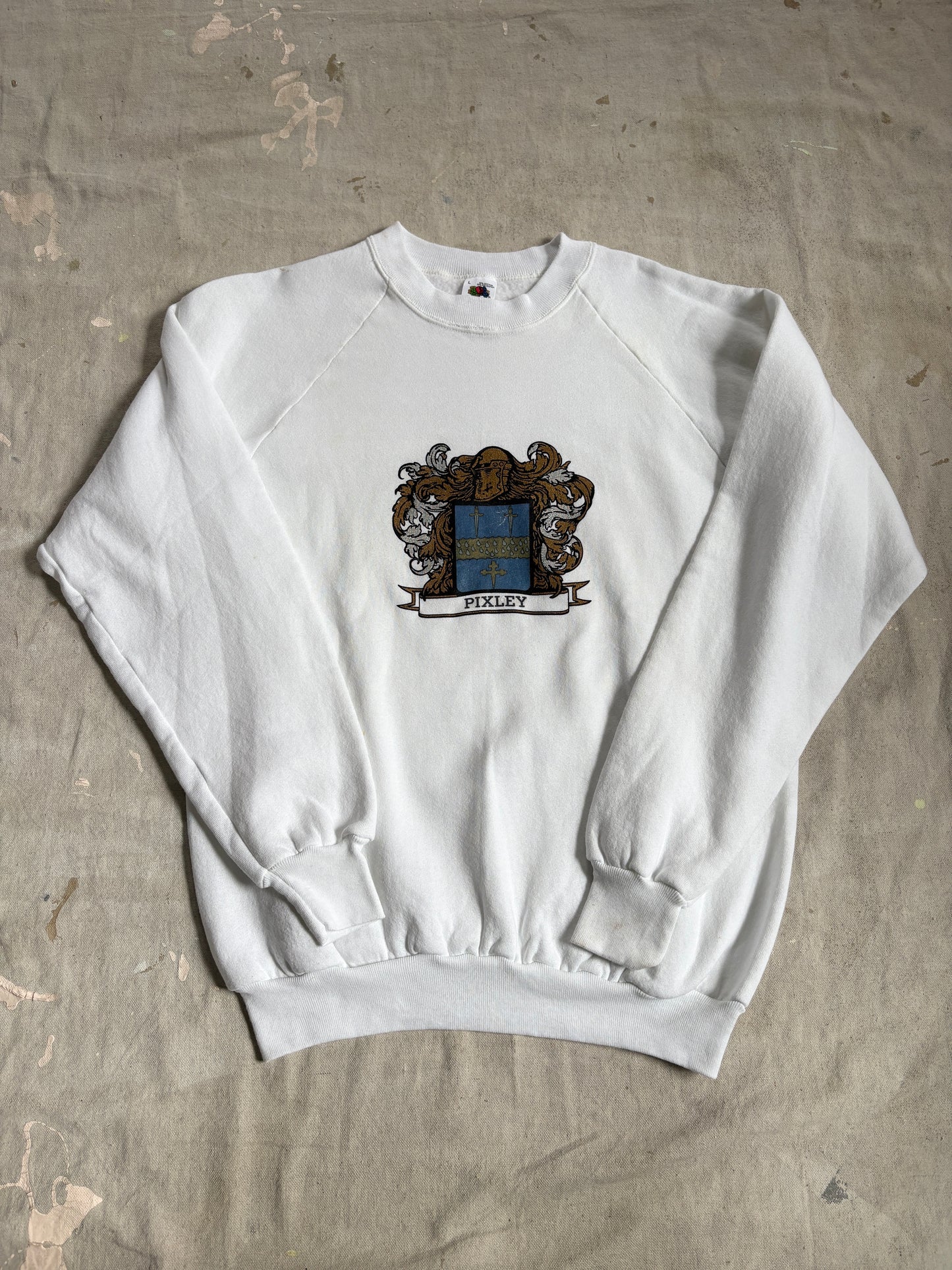 Vintage 90s Pixley Crest Sweatshirt