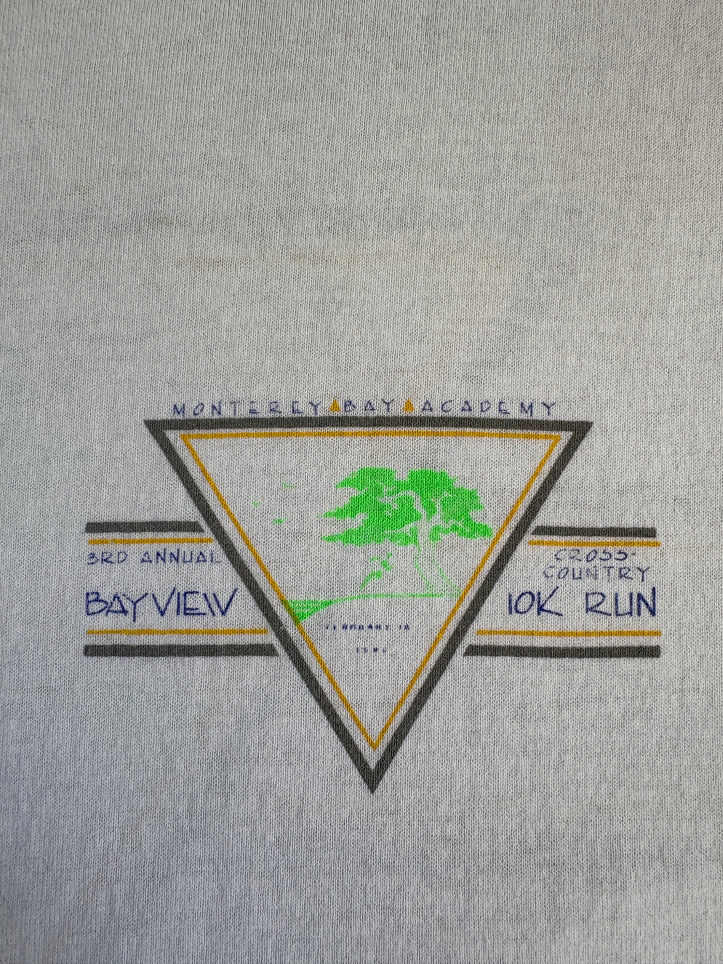 90s Monterey Bay Academy 10k Run Tee