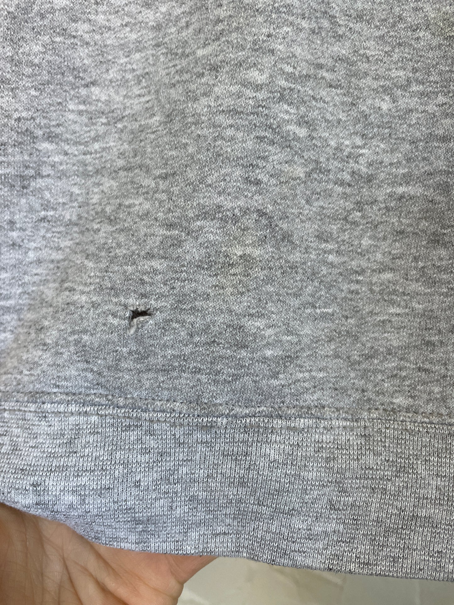 90s Blank Grey Sweatshirt