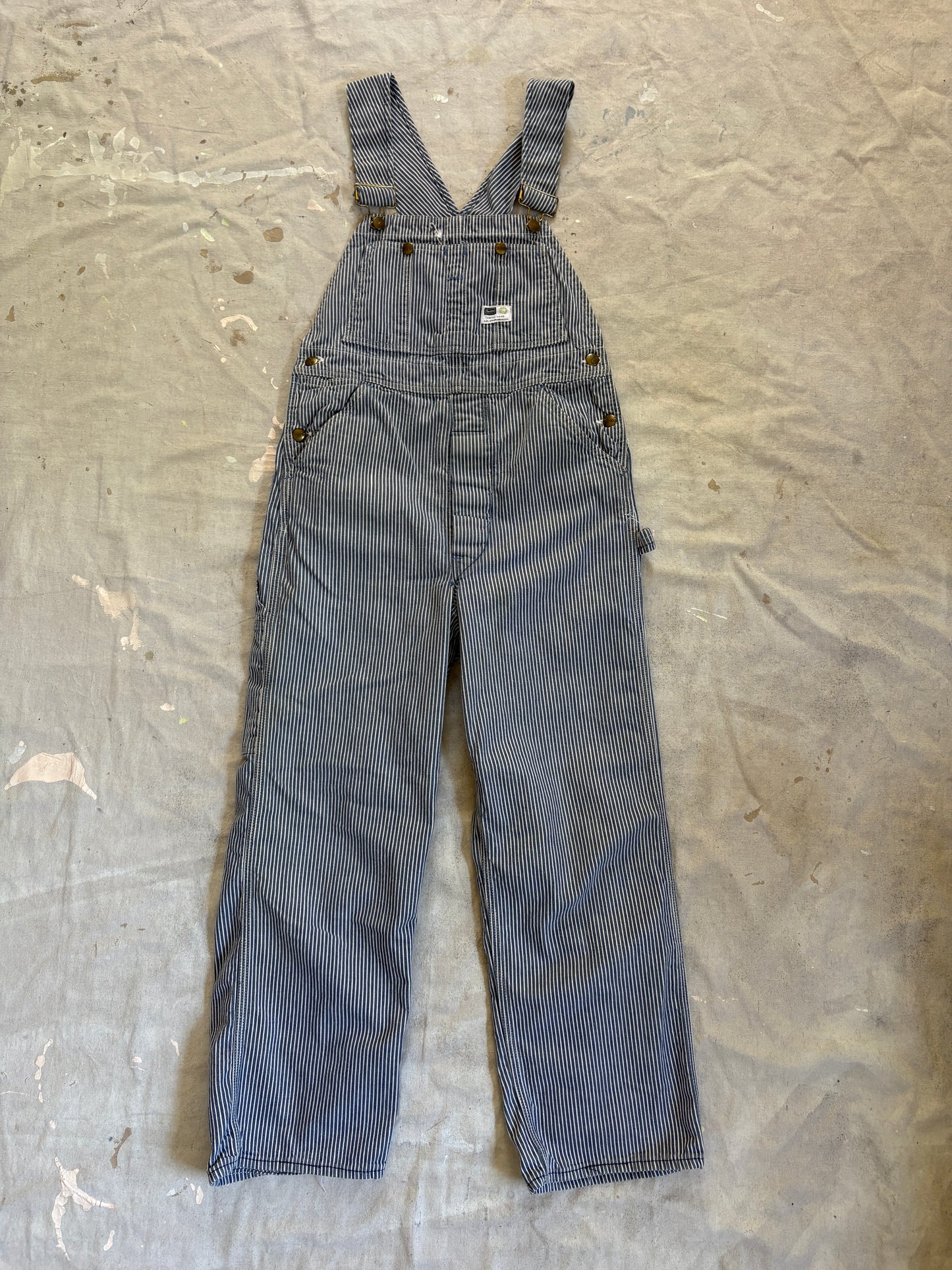 Vintage 70s Sears Hickory Stripe Overalls