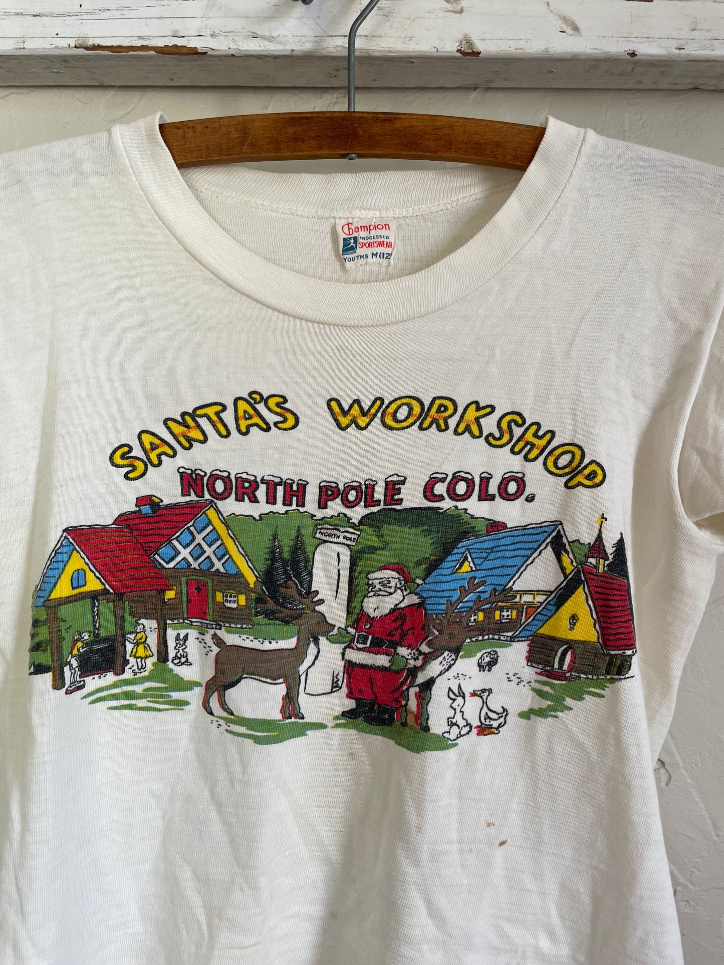 50s Champion Santa’s Workshop Tee