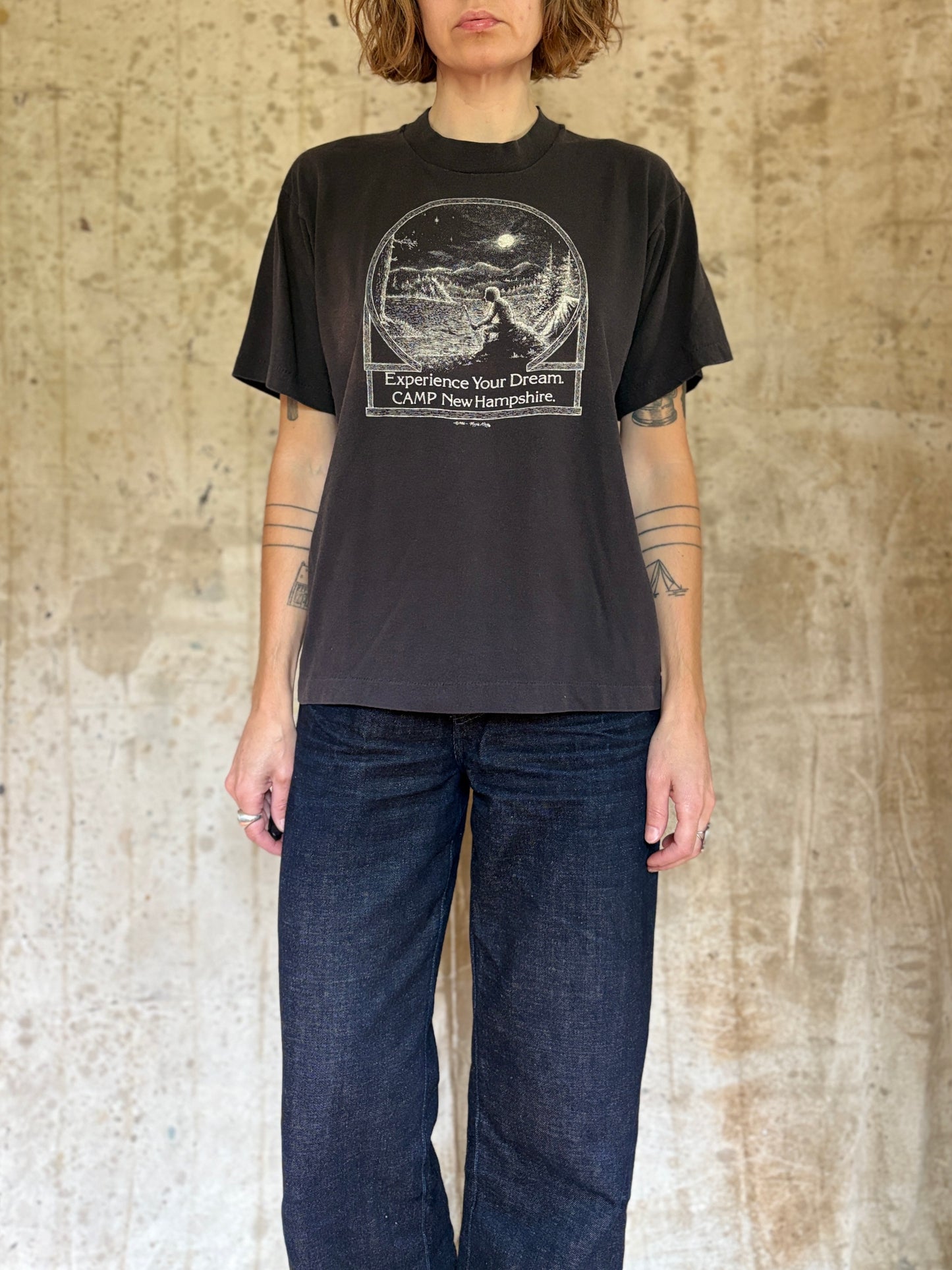 80s Experience Your Dream Camp New Hampshire Tee