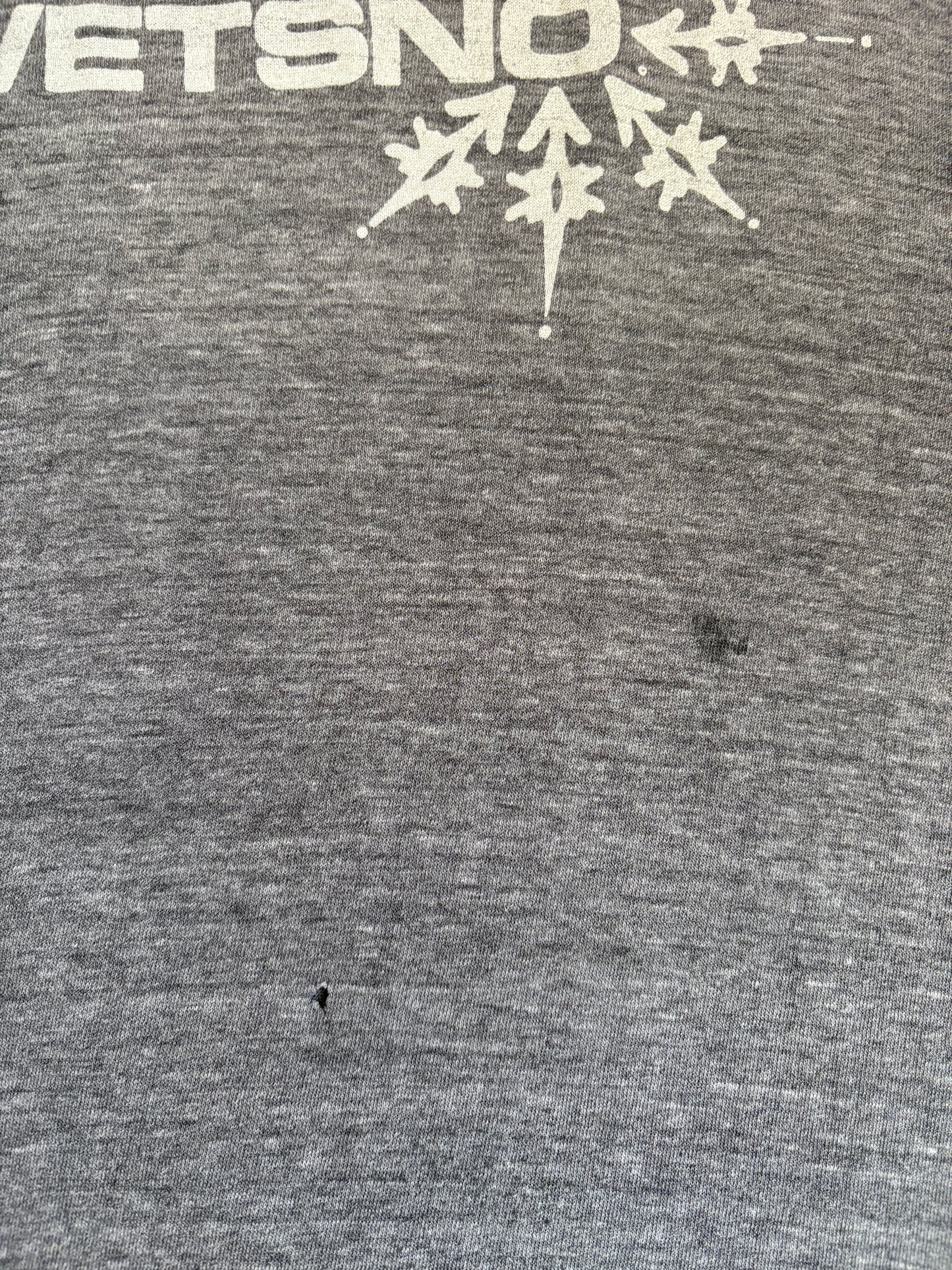 Vintage 80s Wetsno Snowflake Muscle Tee