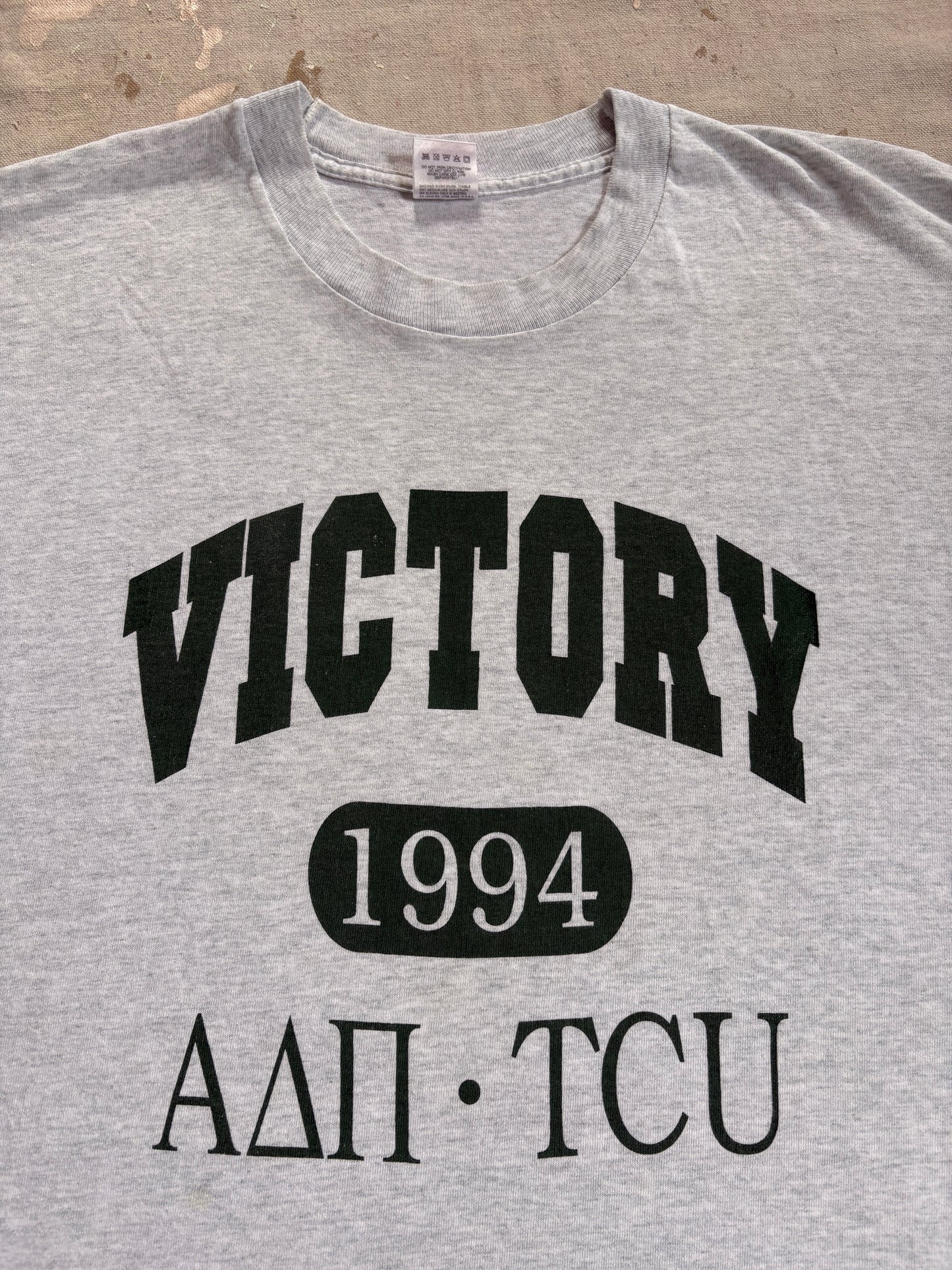 Vintage 1994 Victory Alpha Delta Pi TCU Tee