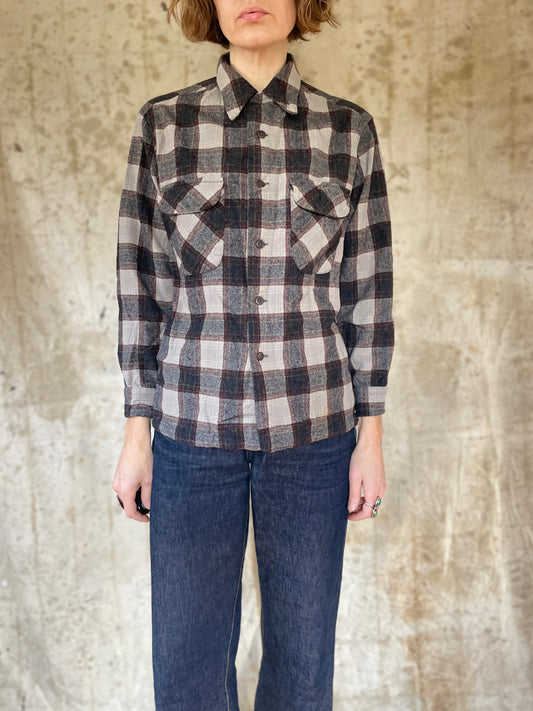 Vintage 80s Plaid Pendleton Shirt