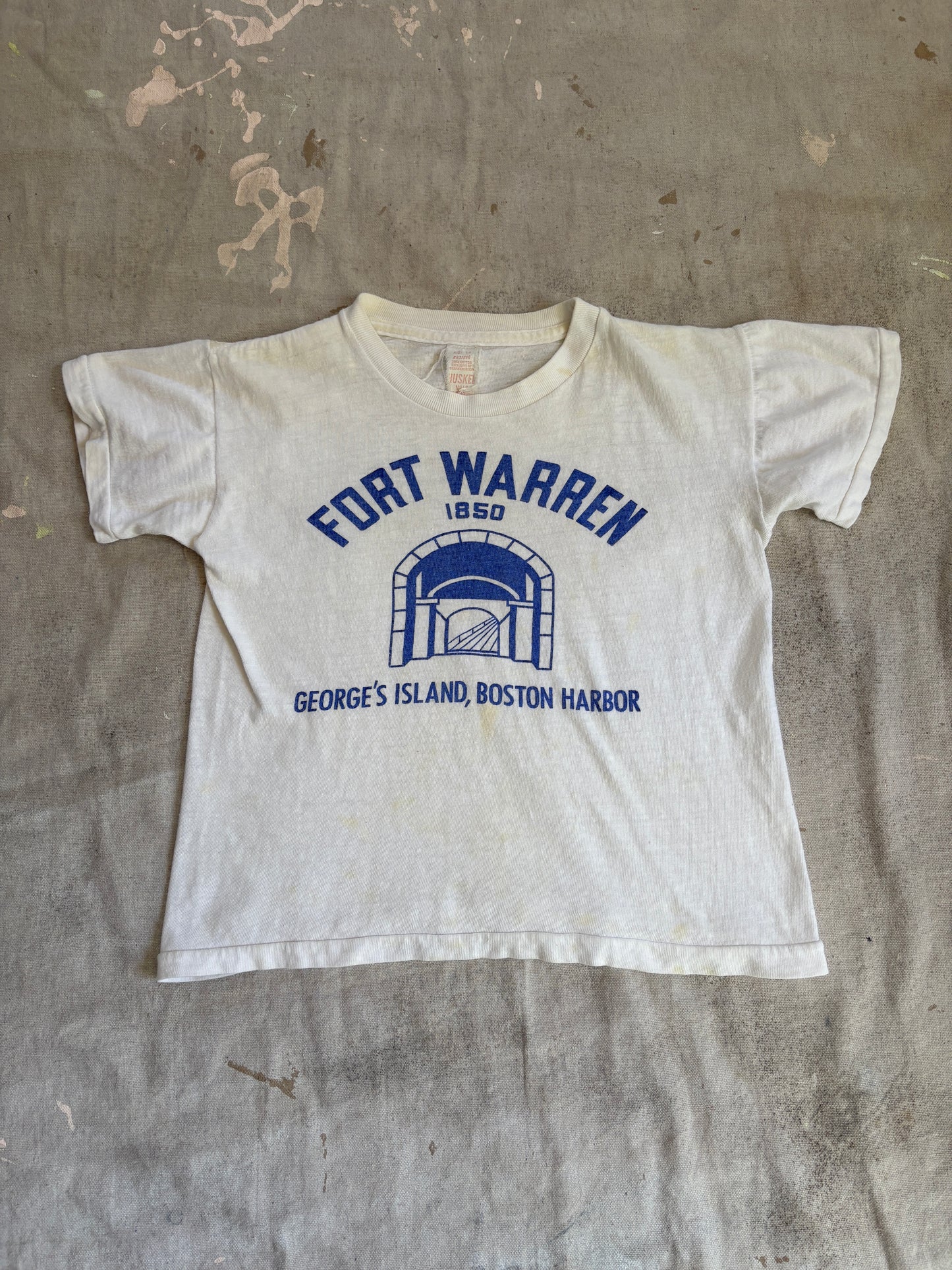 50s Fort Warren George’s Island Boston Harbor Tee