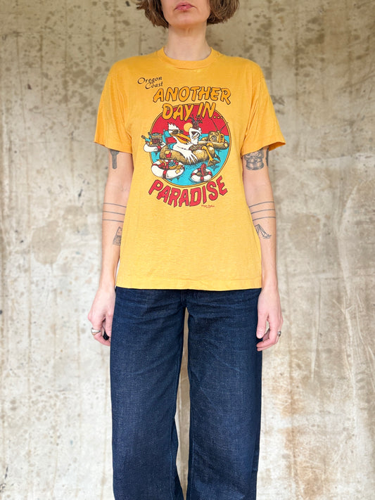 80s Oregon Coast Another Day In Paradise Tee