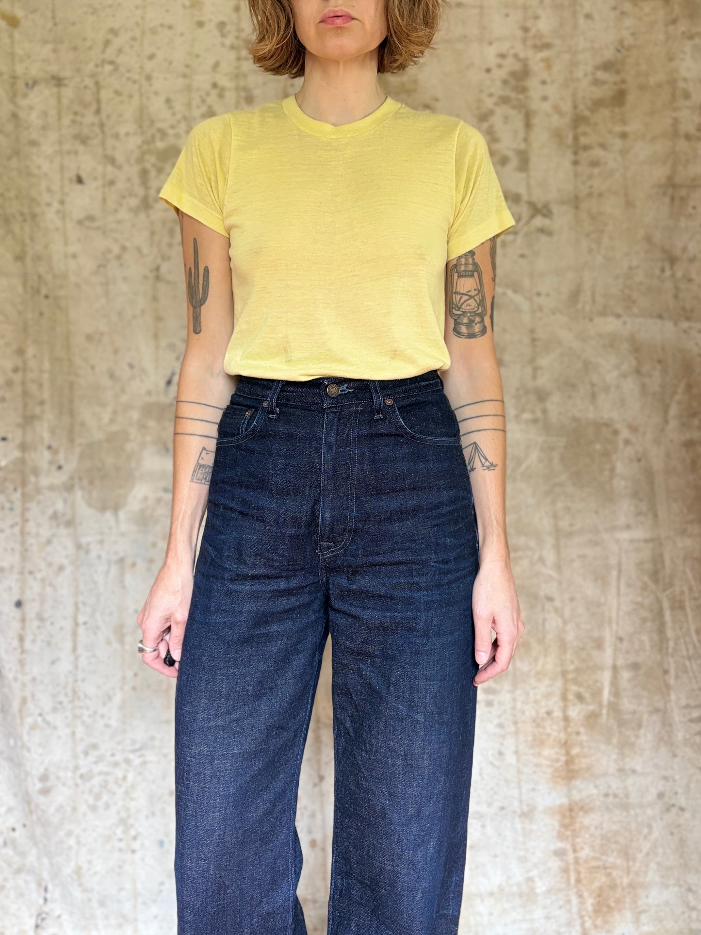 80s Blank Yellow Tee